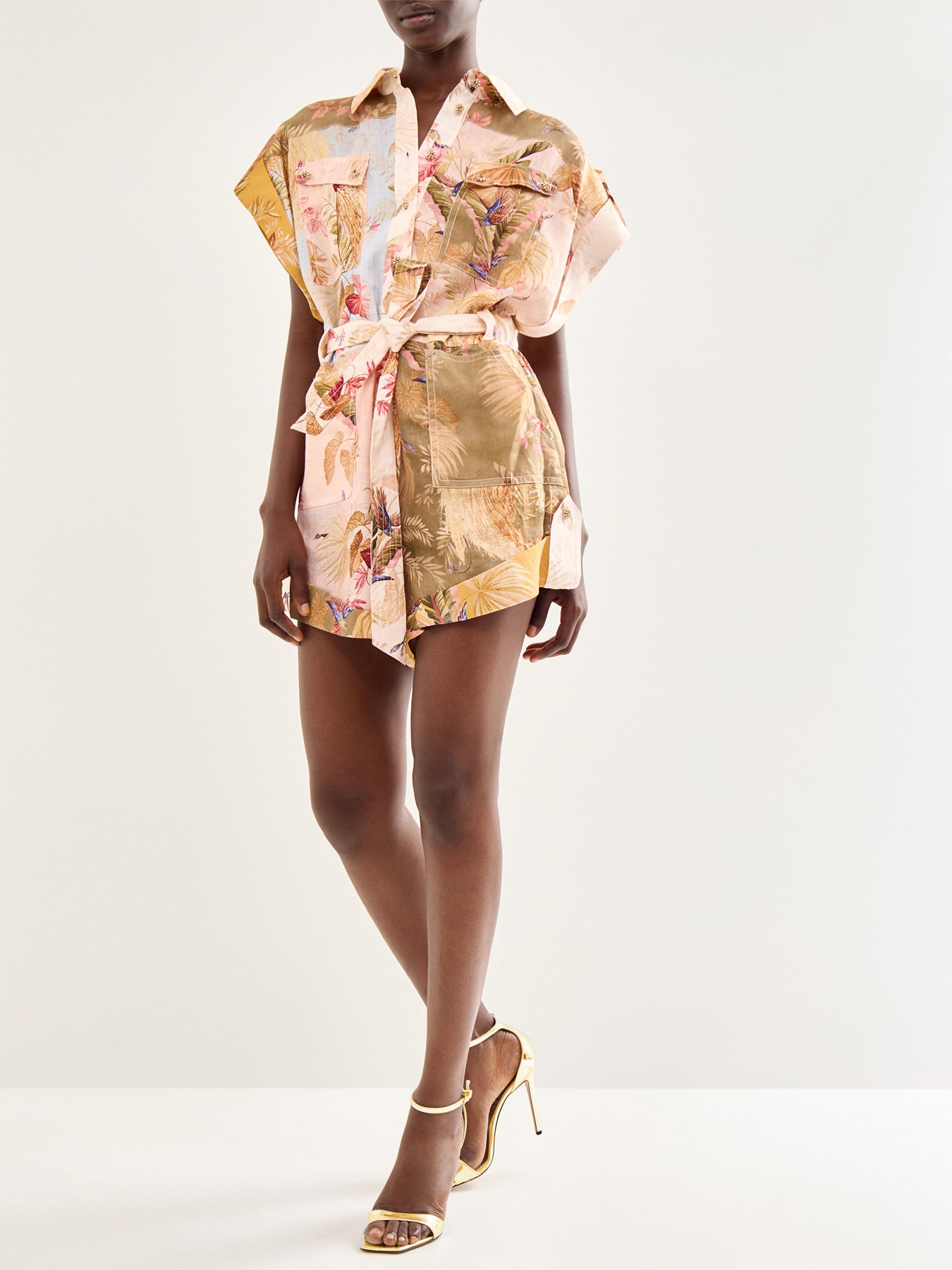 Ascension Cuffed Playsuit