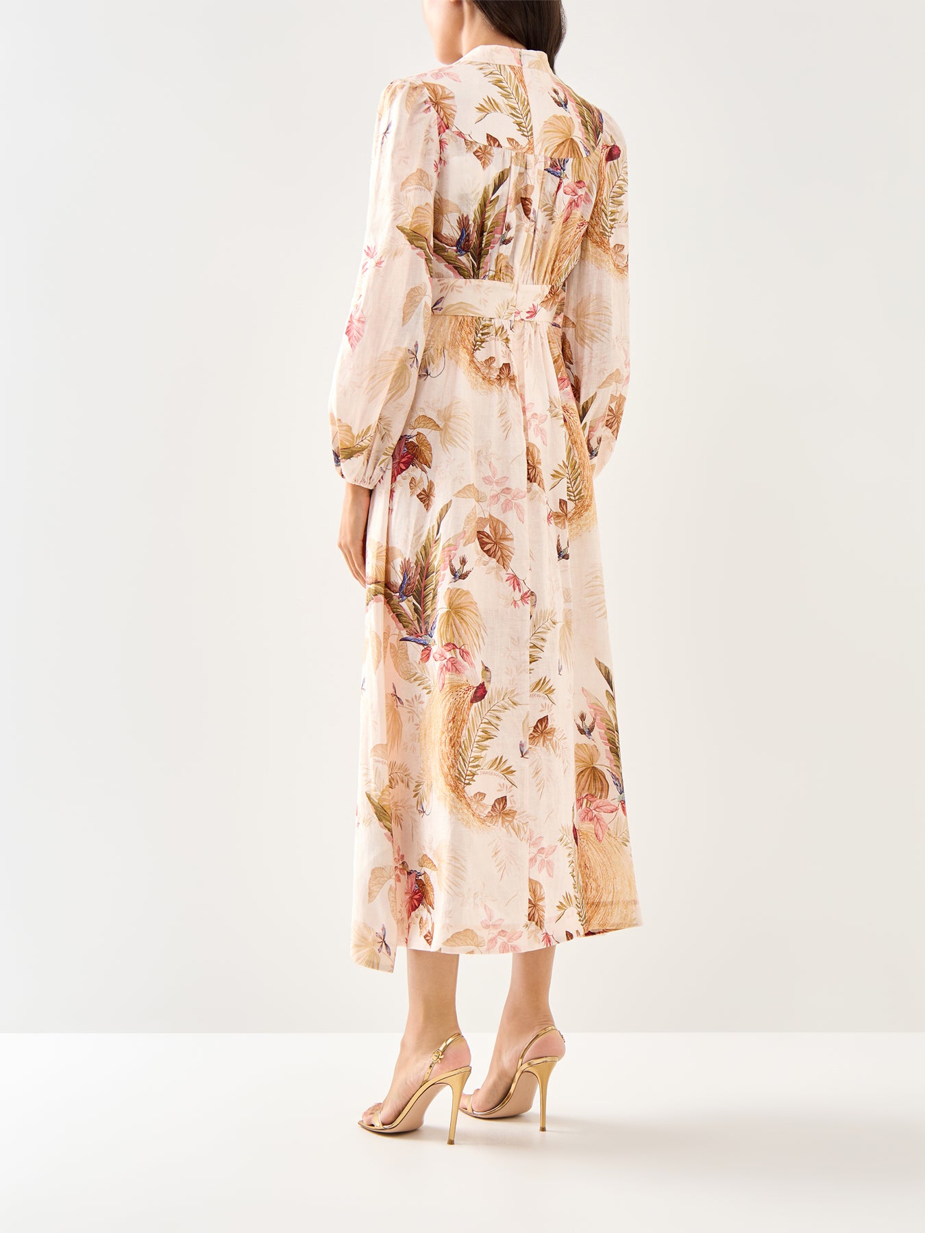 Ascension Plunge Midi Dress
