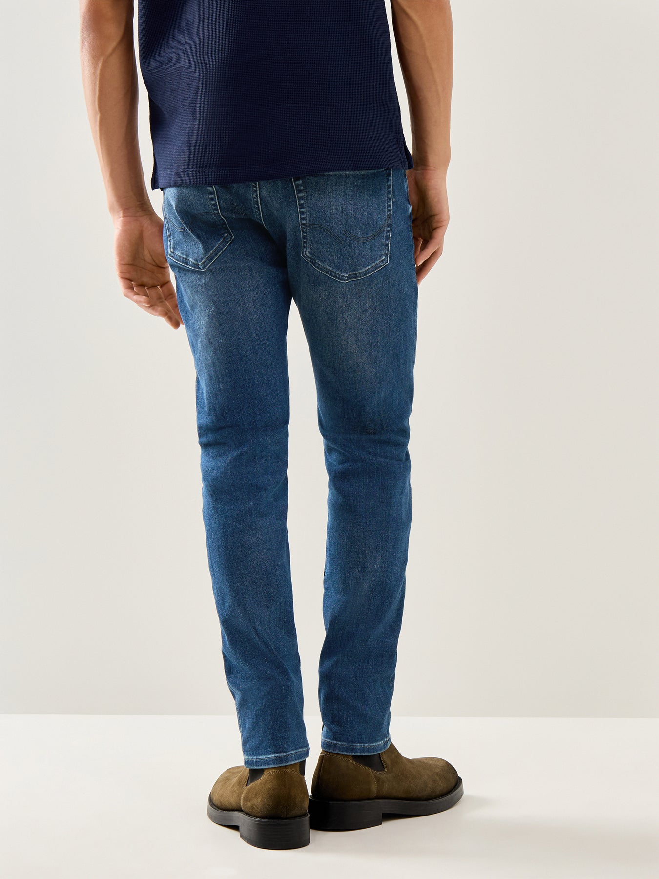 Glenn Original Jeans Blue Denim