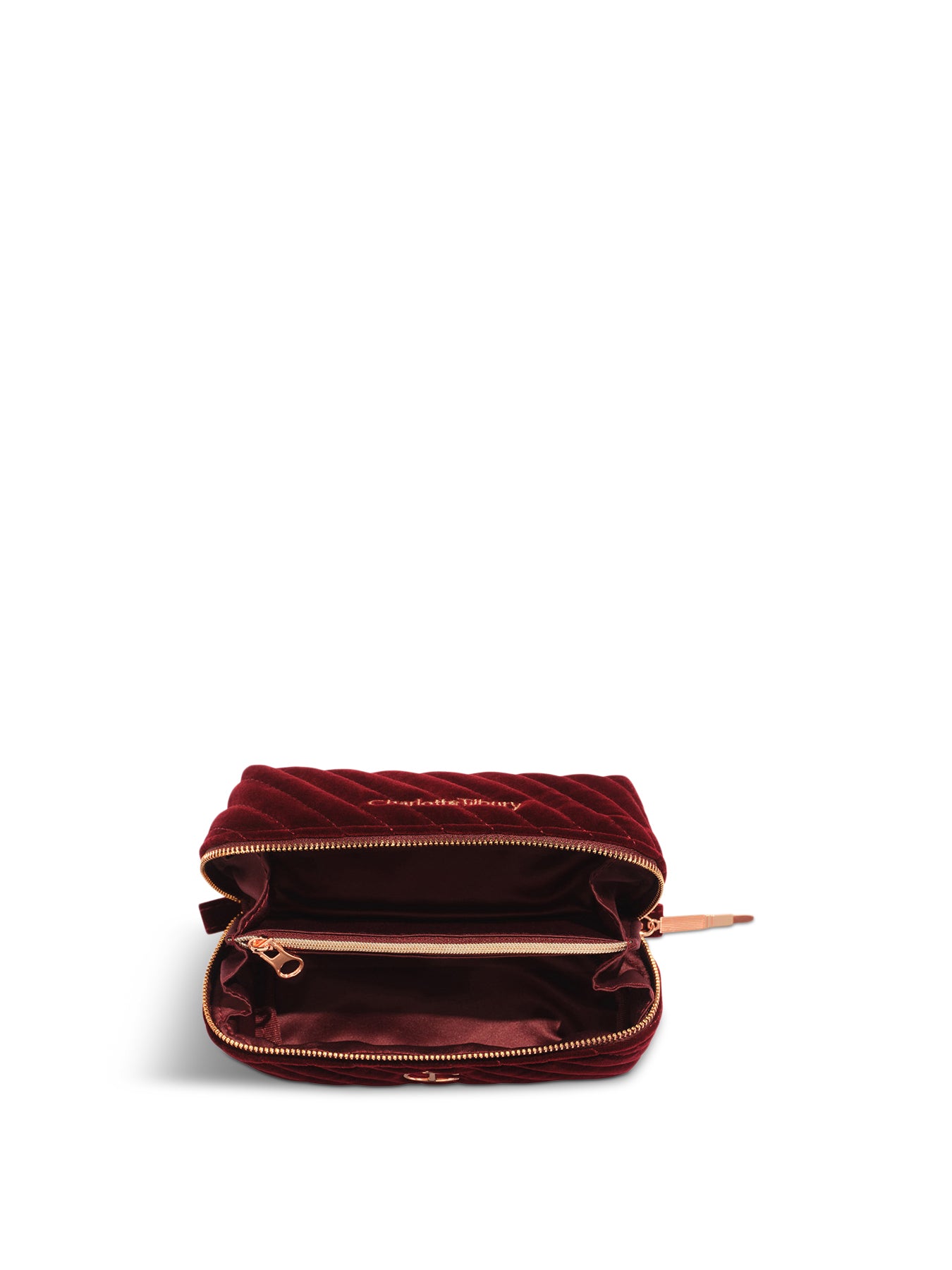 Organizer Velvet Makeup Bag Small