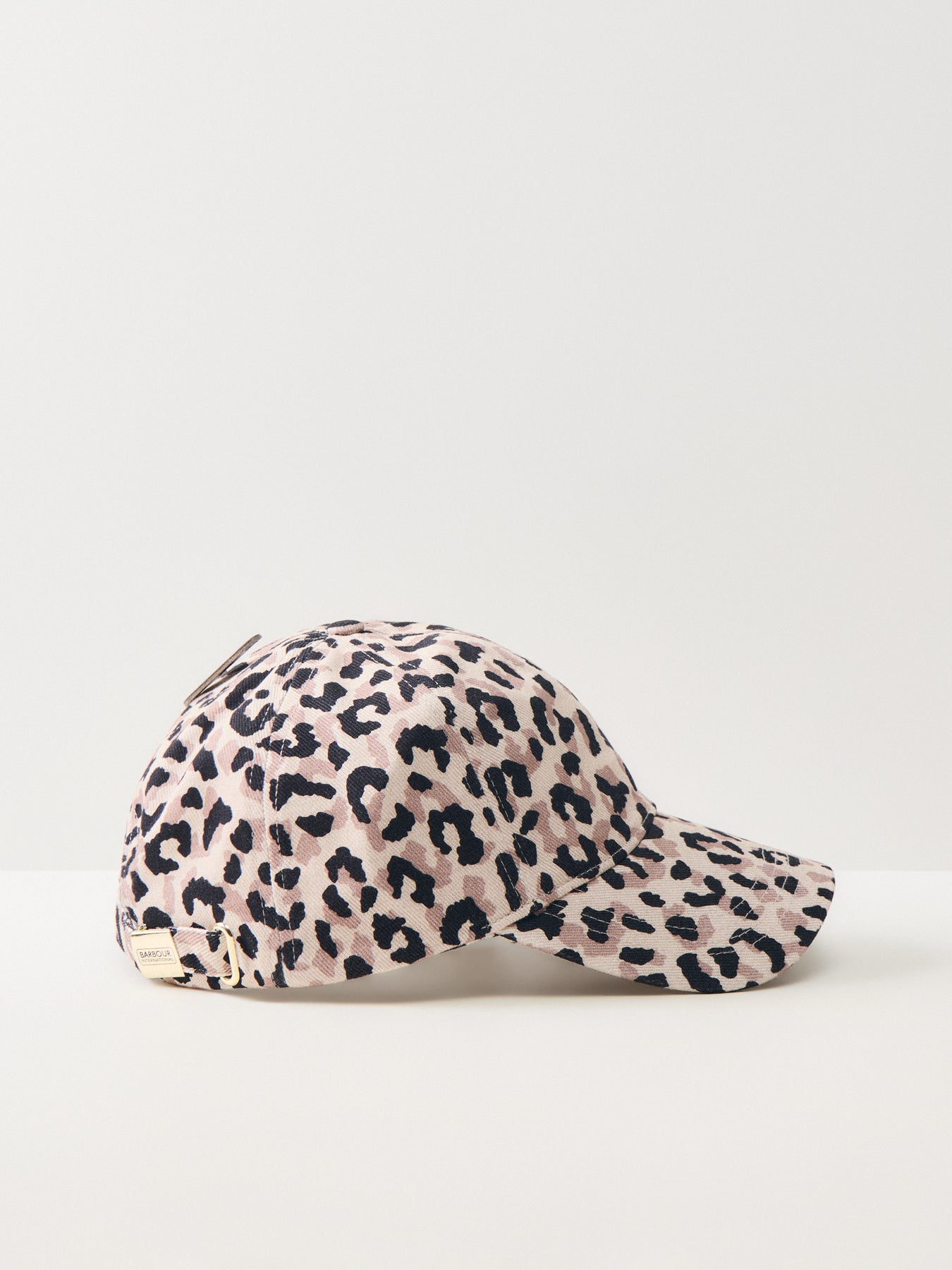 Harley Leopard Cap Beige