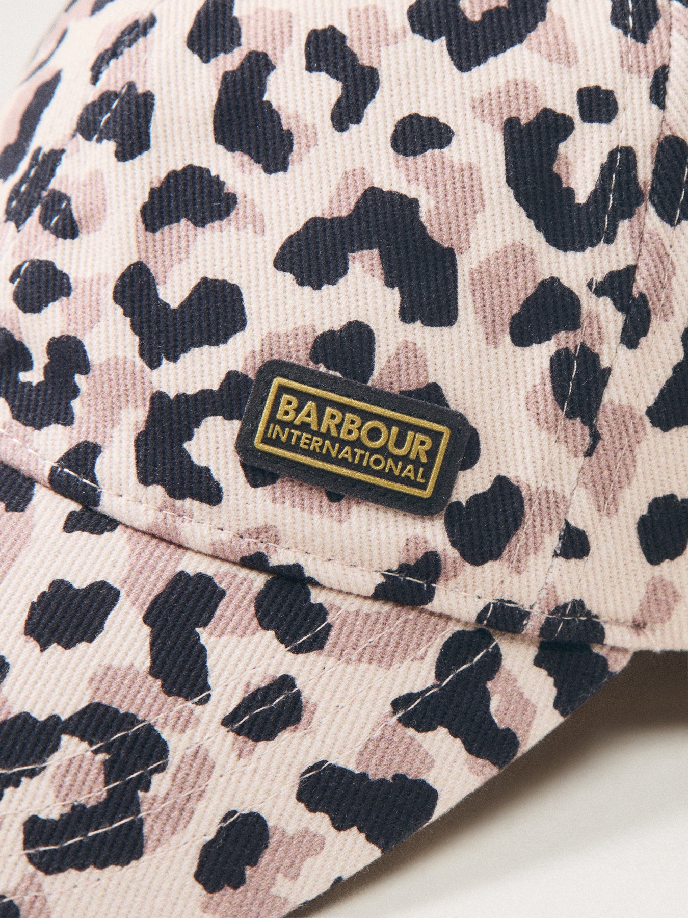 Harley Leopard Cap Beige