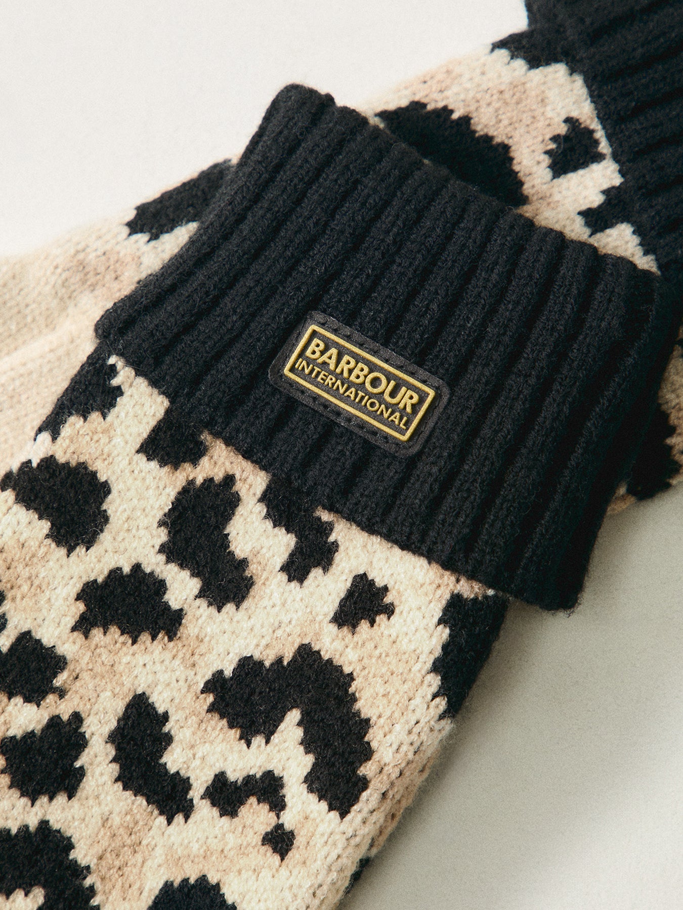 Harley Leopard Gloves
