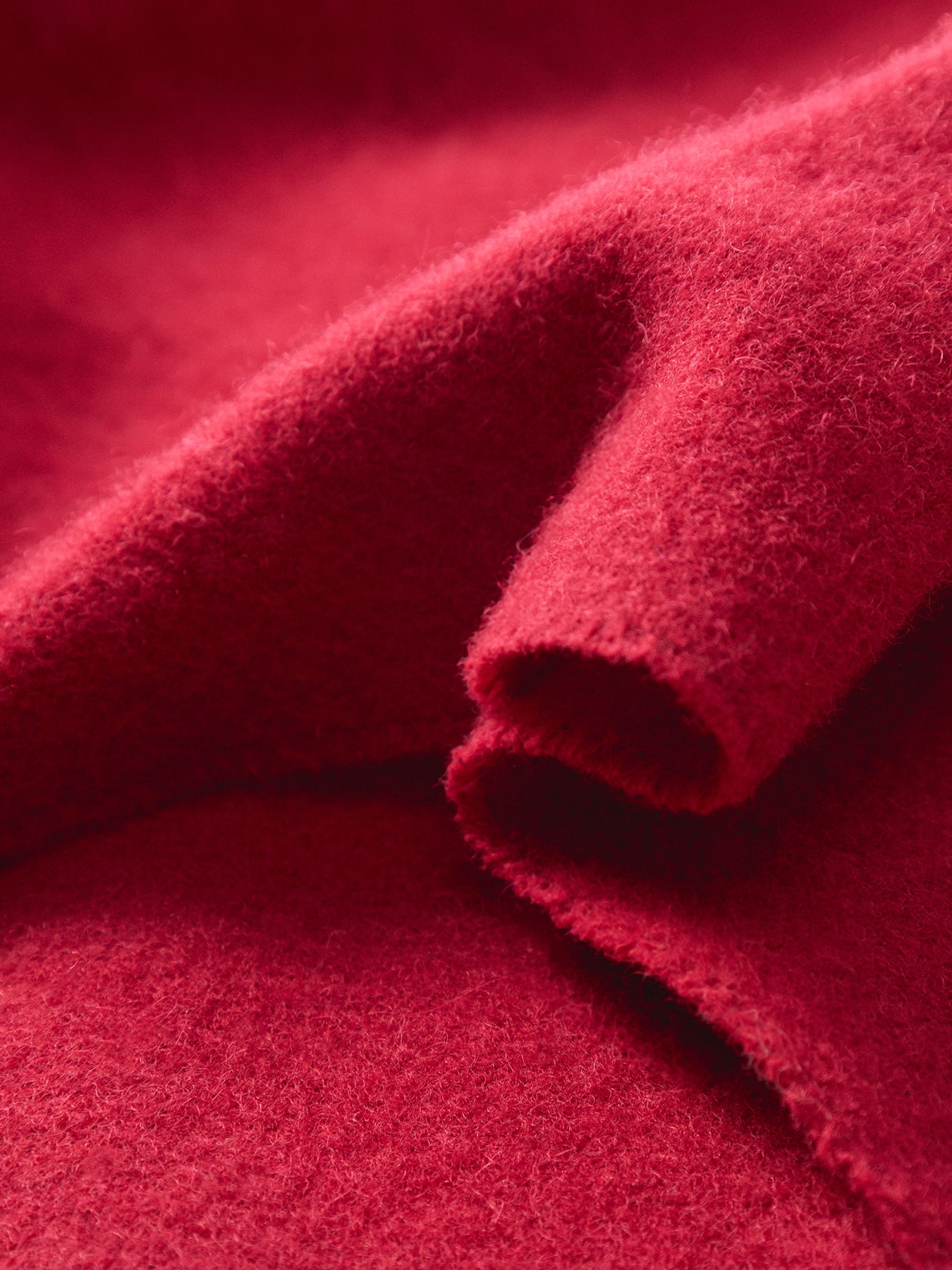 Lambswool Woven Scarf Wine