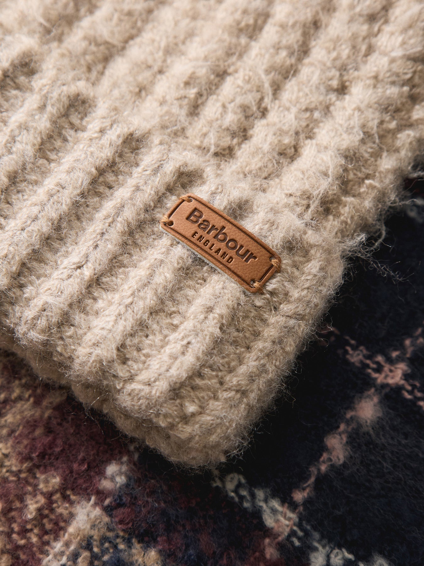 Saltburn Beanie and Scarf Set Gardenia