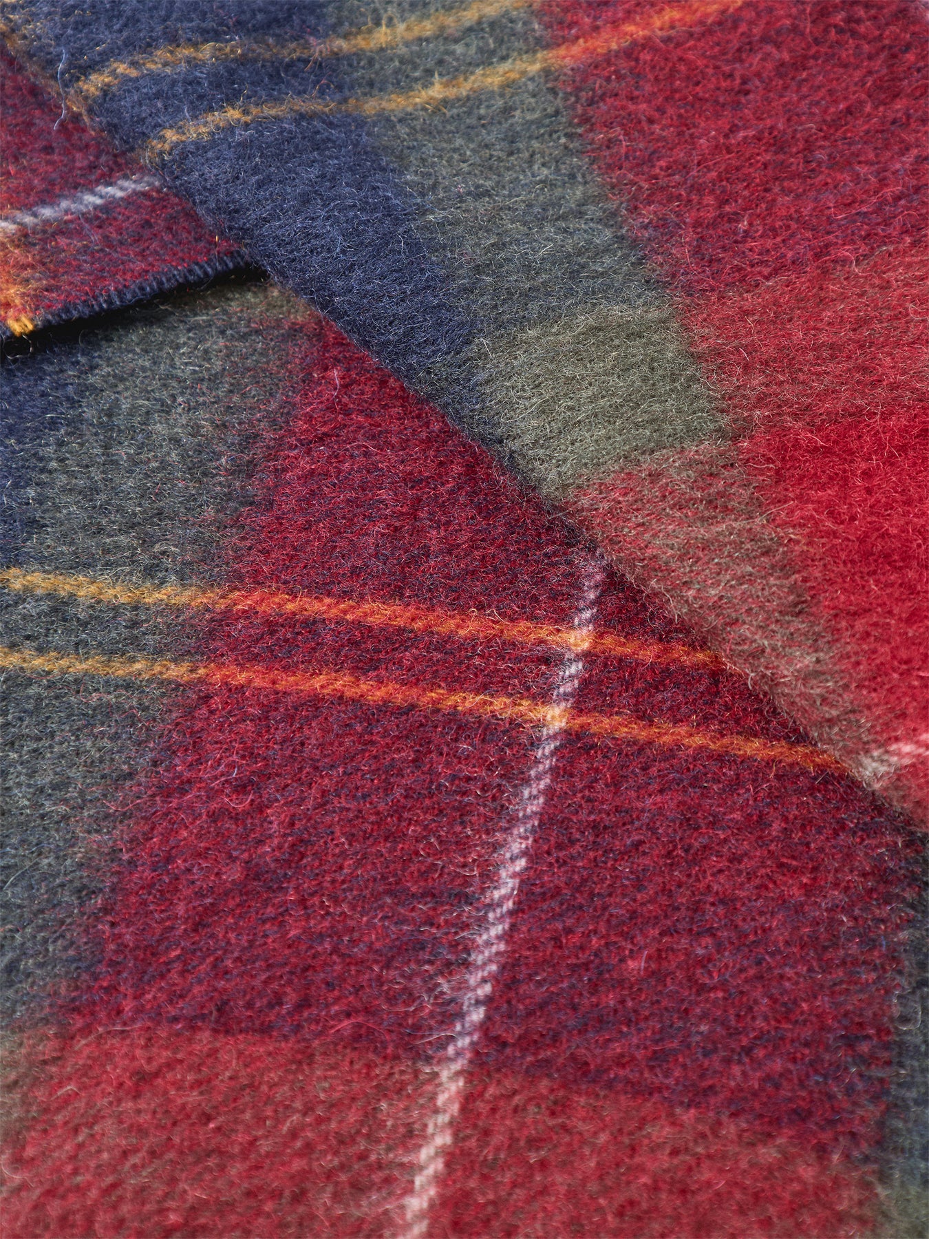 Barbour Tartan Scarf Winterberry Tartan