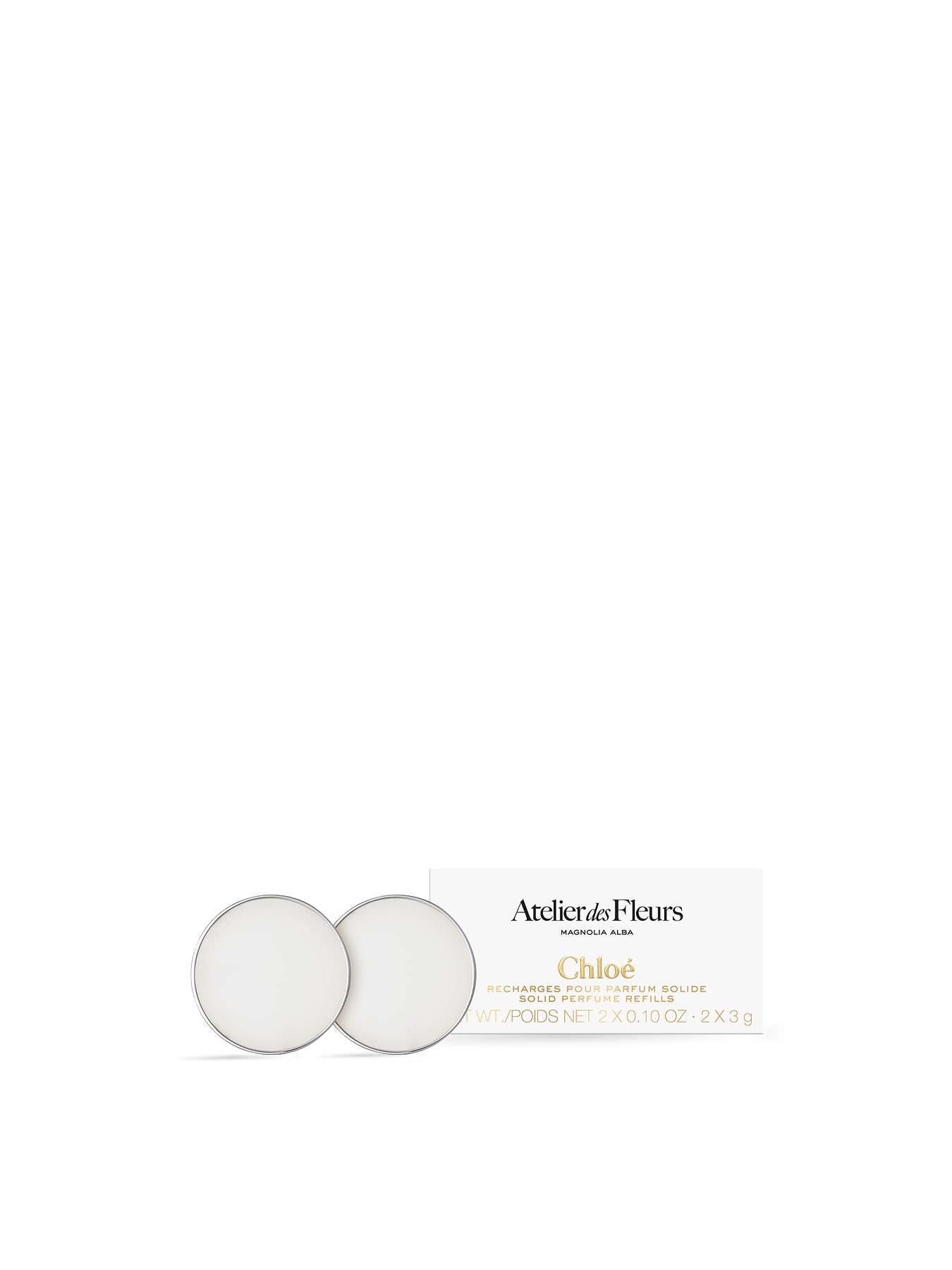 Magnolia Alba Solid Perfume Refills 2 x 3g