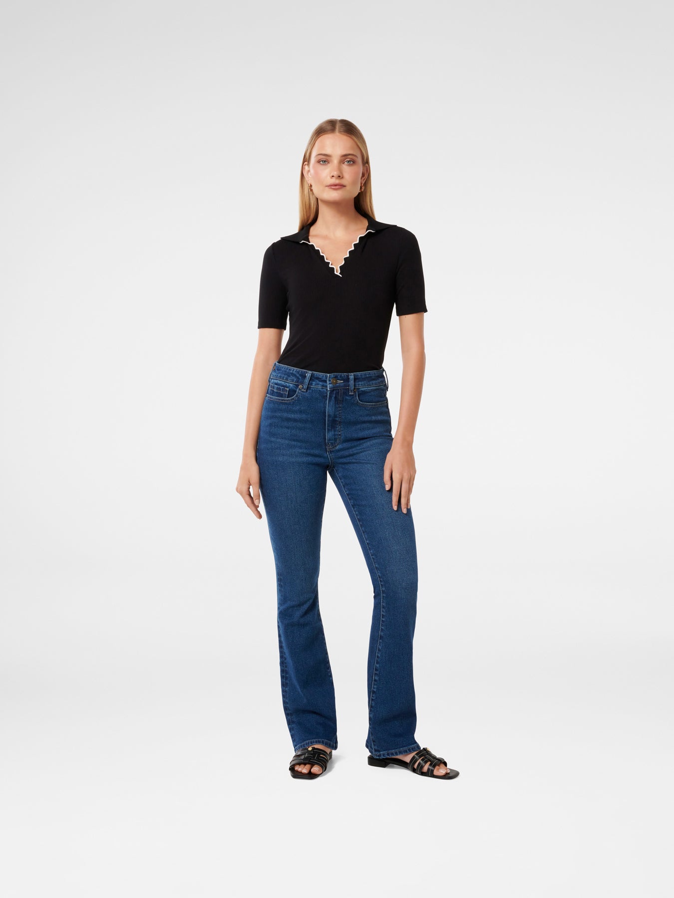 Phoebe Skinny Flared Jeans