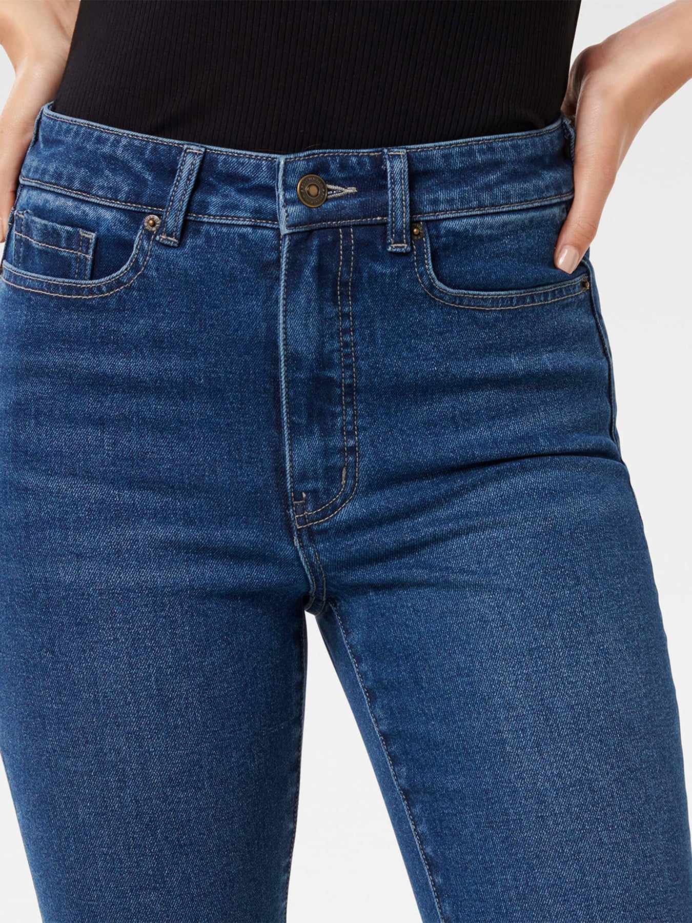 Phoebe Skinny Flared Jeans