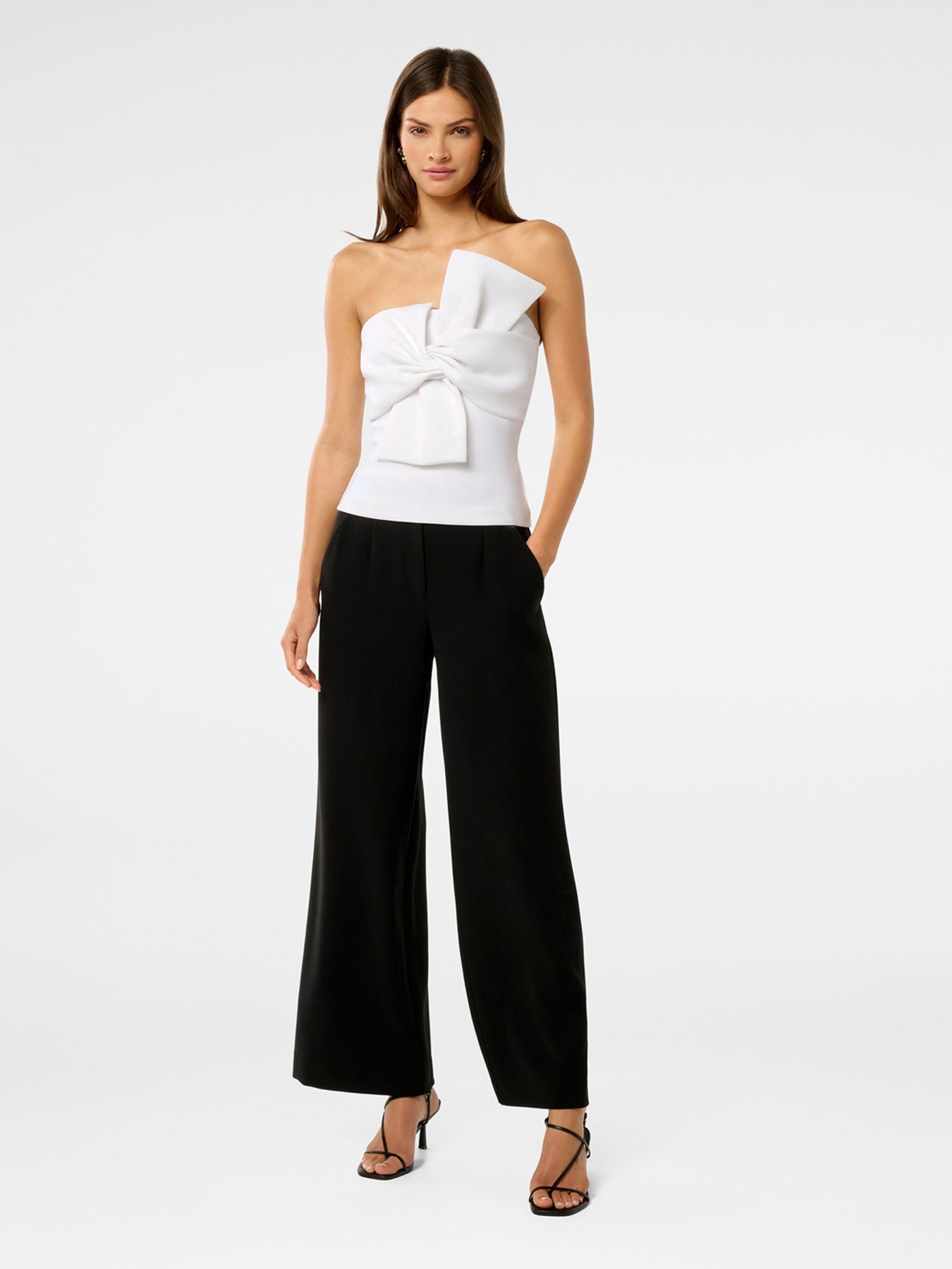 Violetta Twist Crepe Top