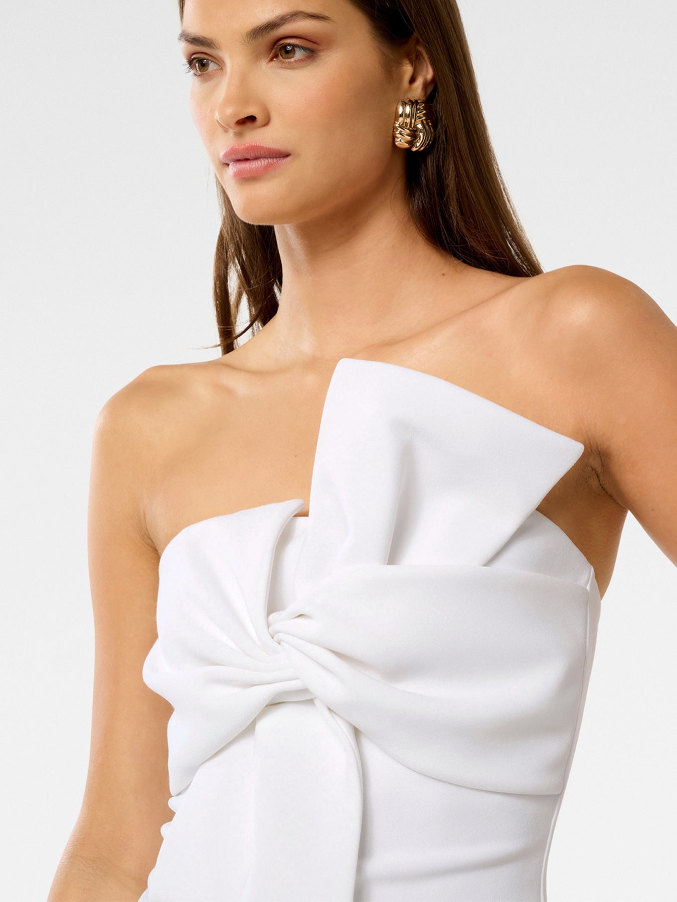 Violetta Twist Crepe Top