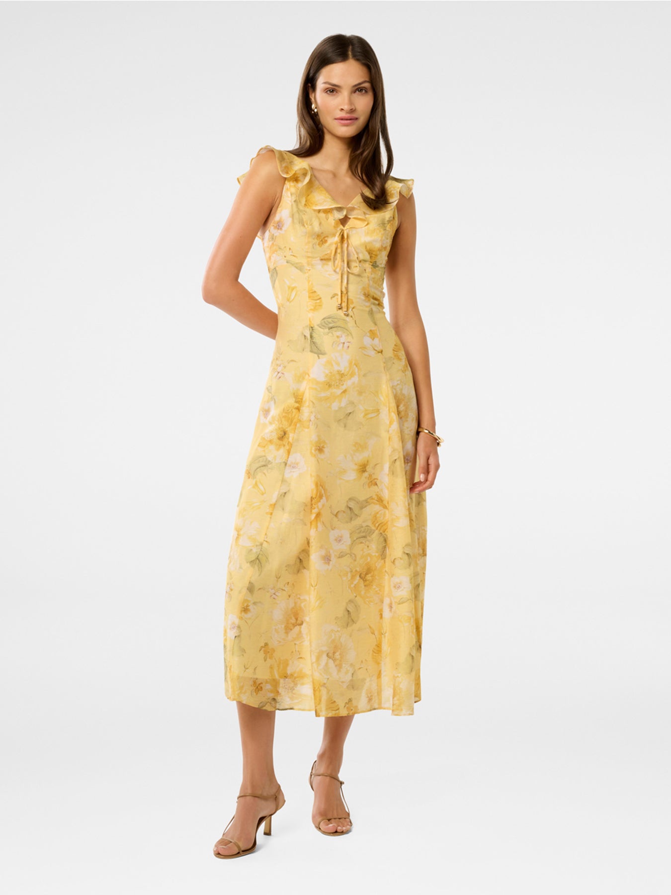 Lenny Godet Printed Midi Dress
