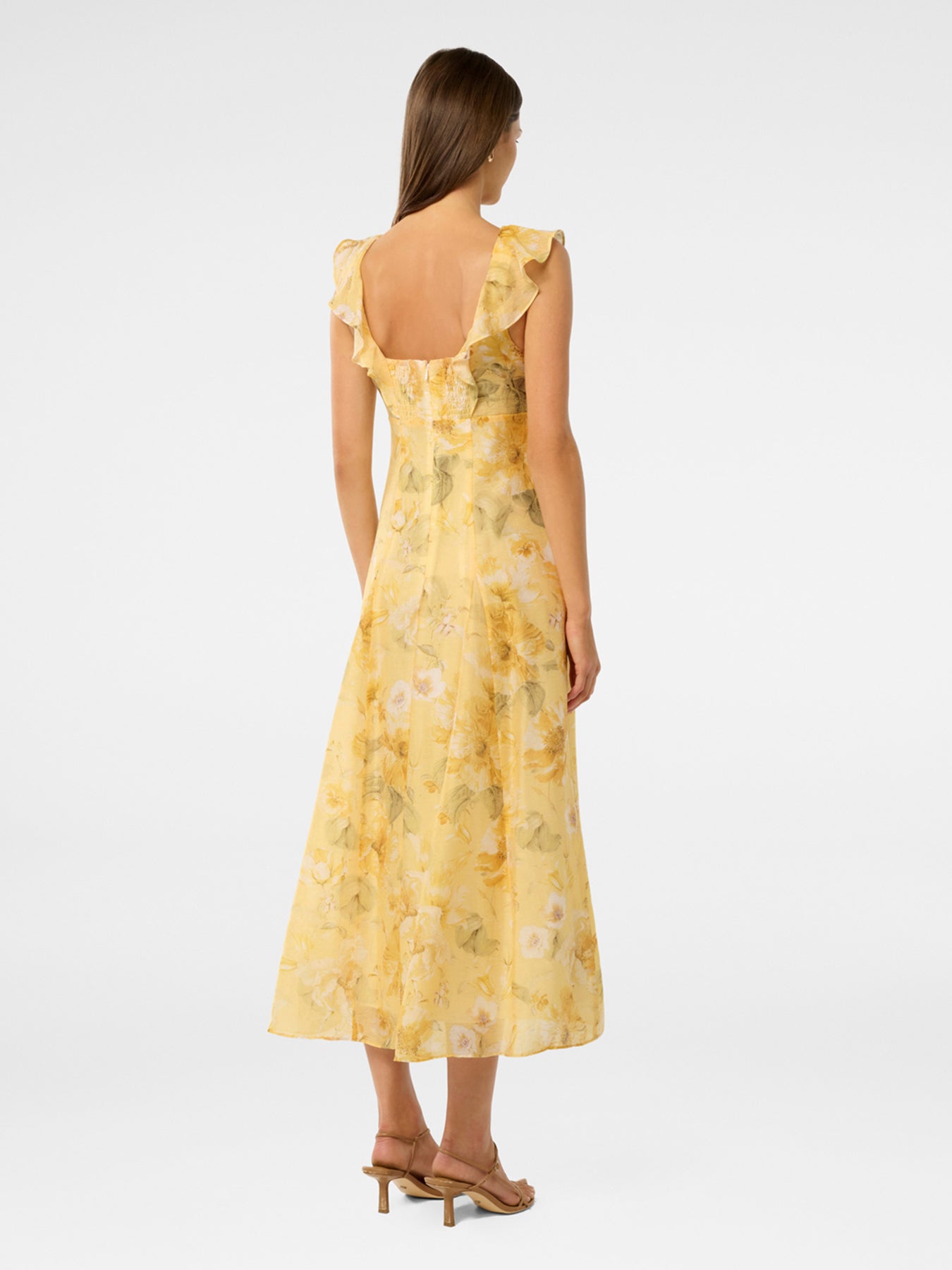 Lenny Godet Printed Midi Dress
