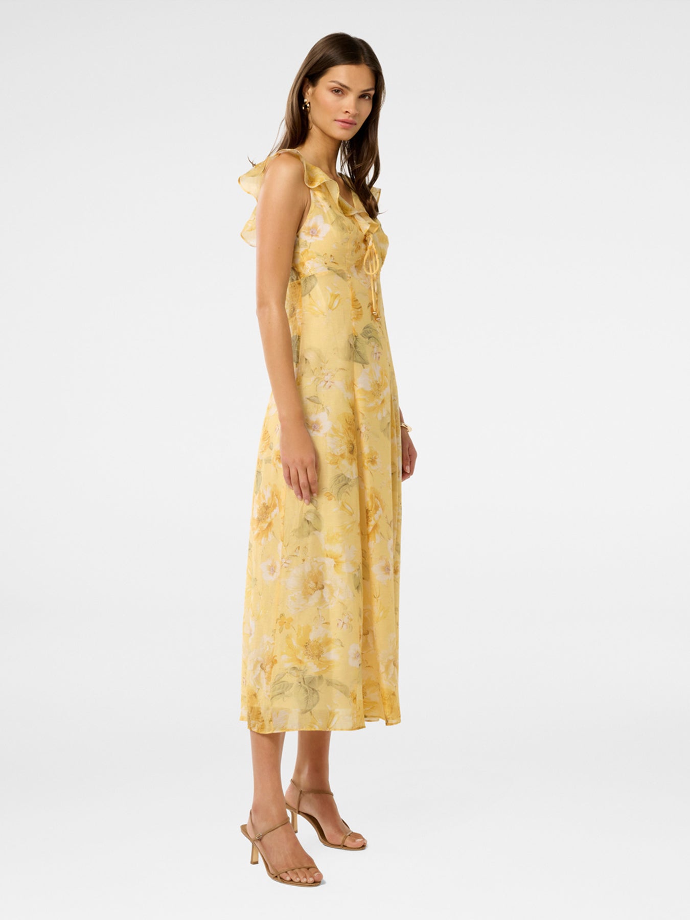 Lenny Godet Printed Midi Dress