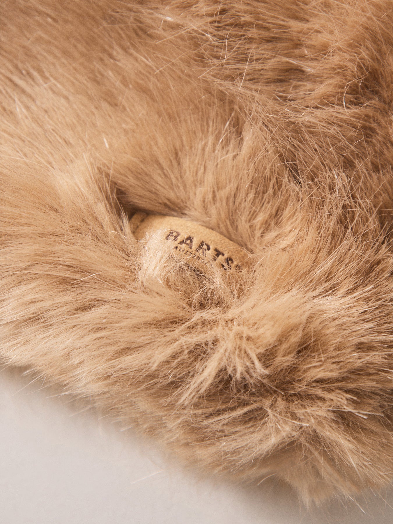 Faux Fur Headband Light Brown