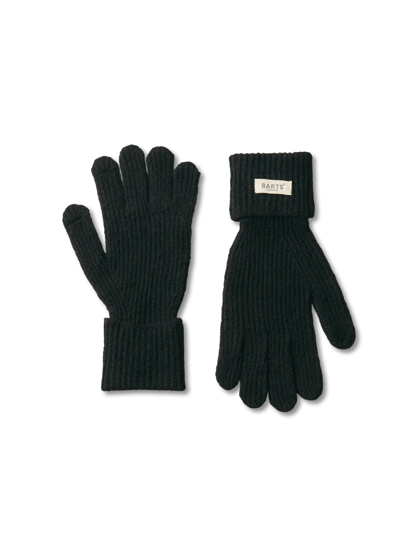 Darty Knit Gloves Black