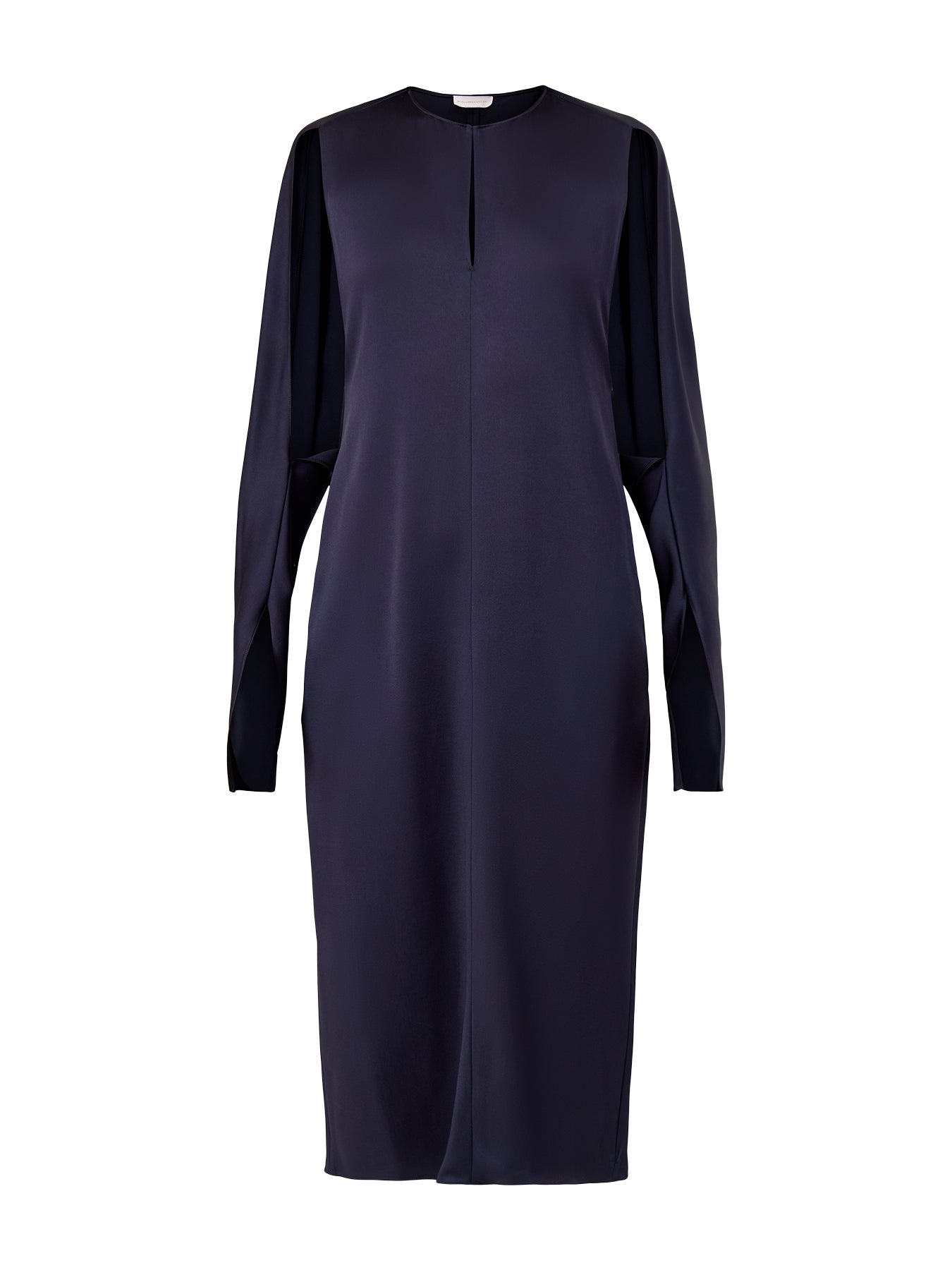 Satin Cutout Detail Gown