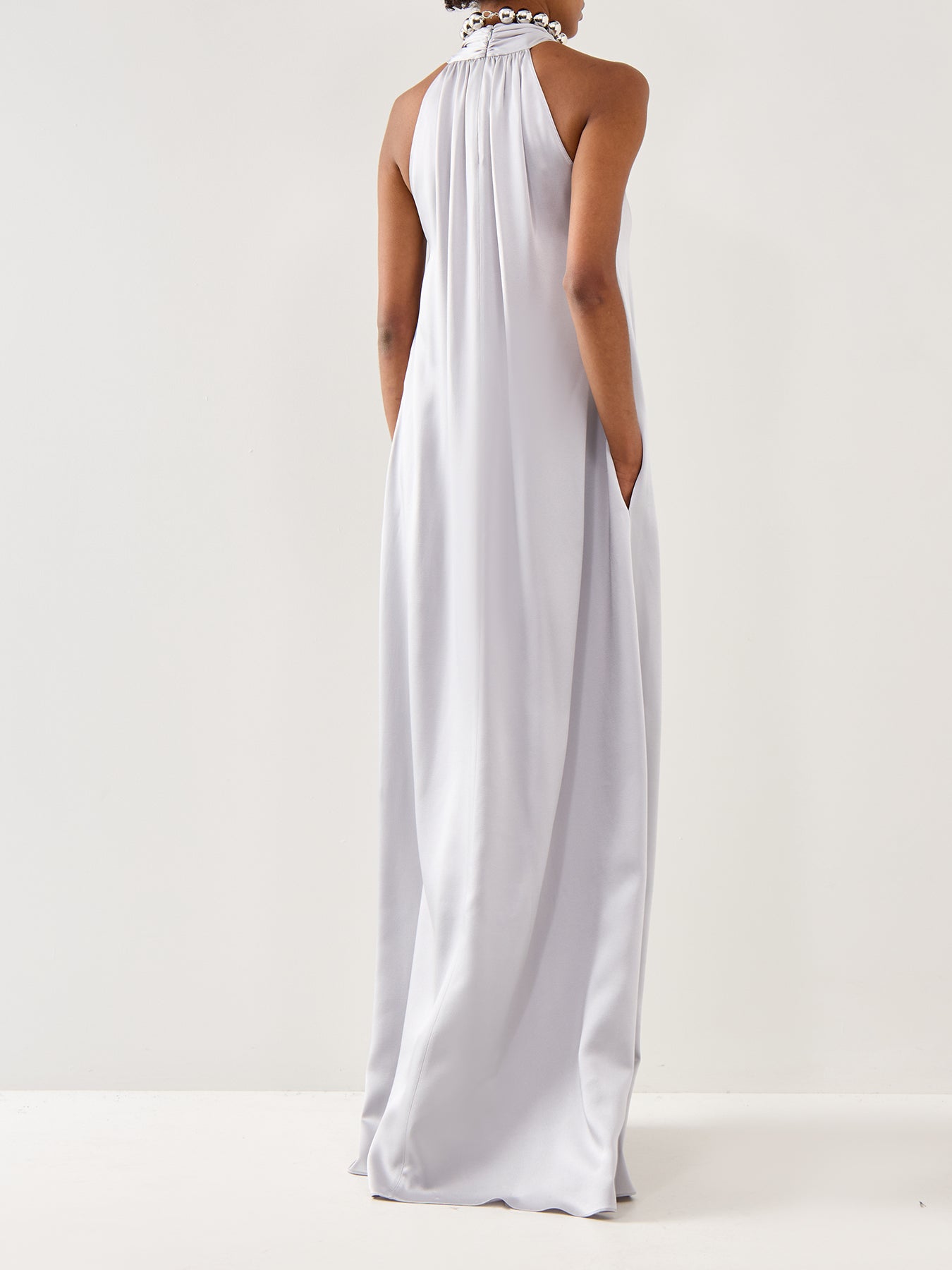 Sphere Emb Gown Pearl Blue Pearl Blue