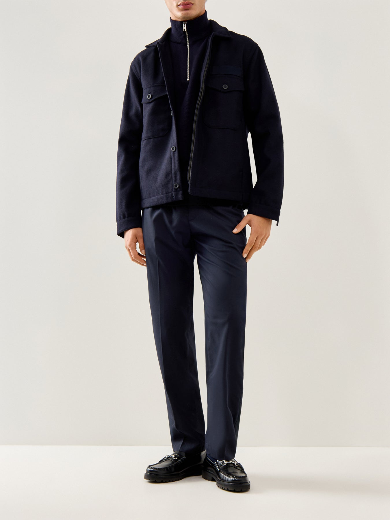 Kane Edwin Joggers Dark Navy