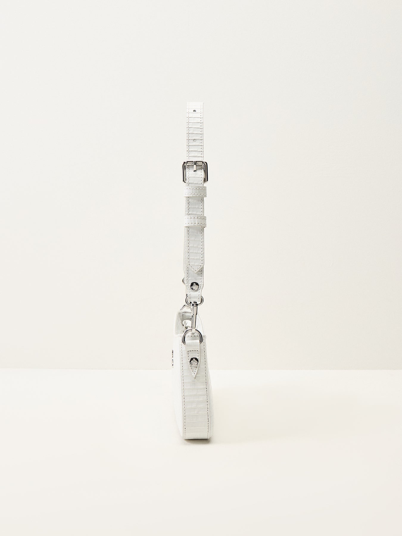 Tasha Mini Croc Embossed Shoulder Phone Bag