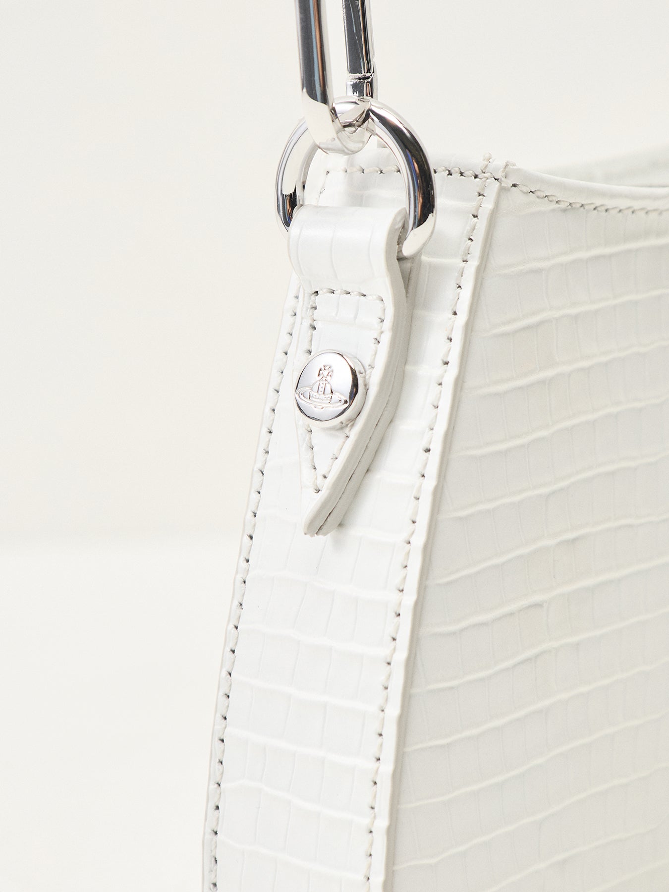 Tasha Mini Croc Embossed Shoulder Phone Bag