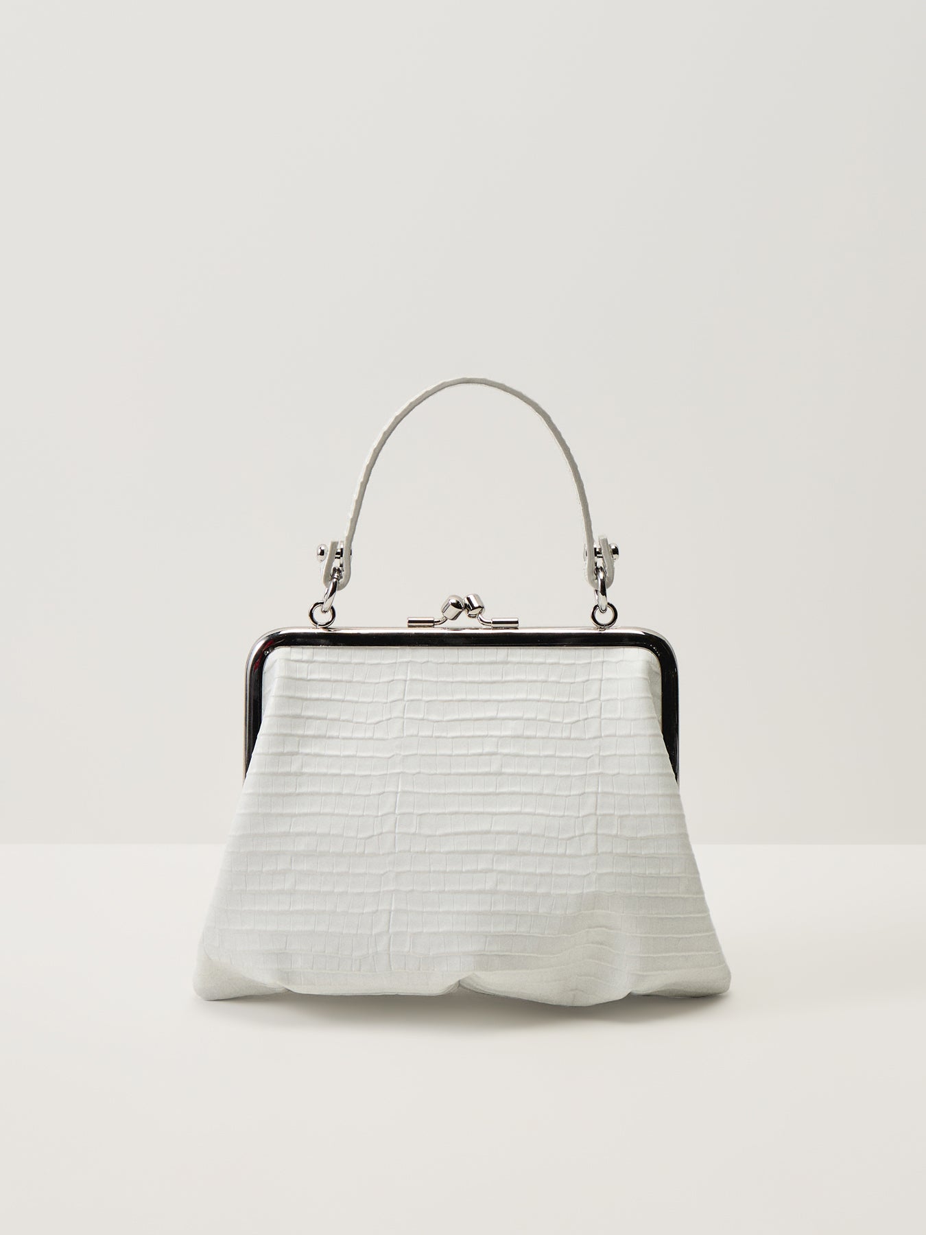 Granny Purse Mini Croc Embossed