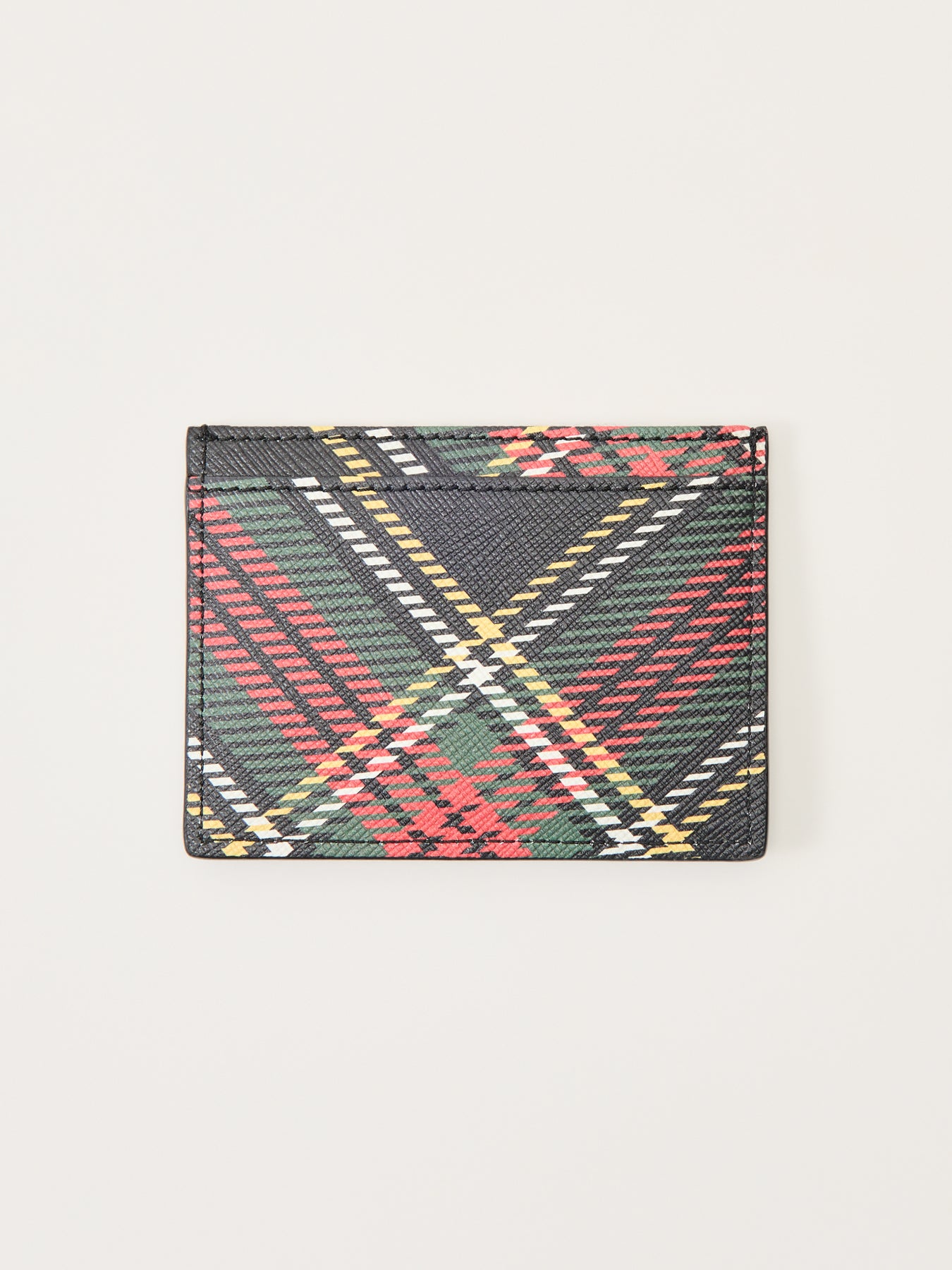 Cardholder Flat Tartan