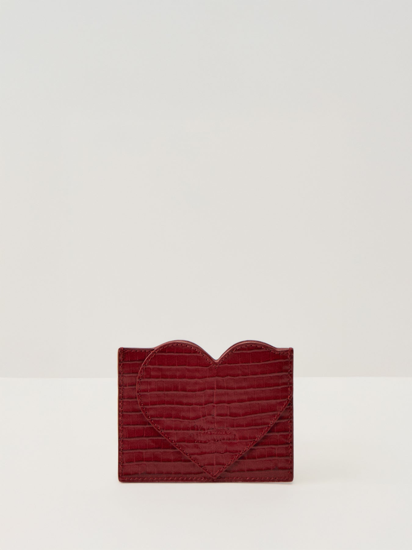 Heart Leather Card Holder