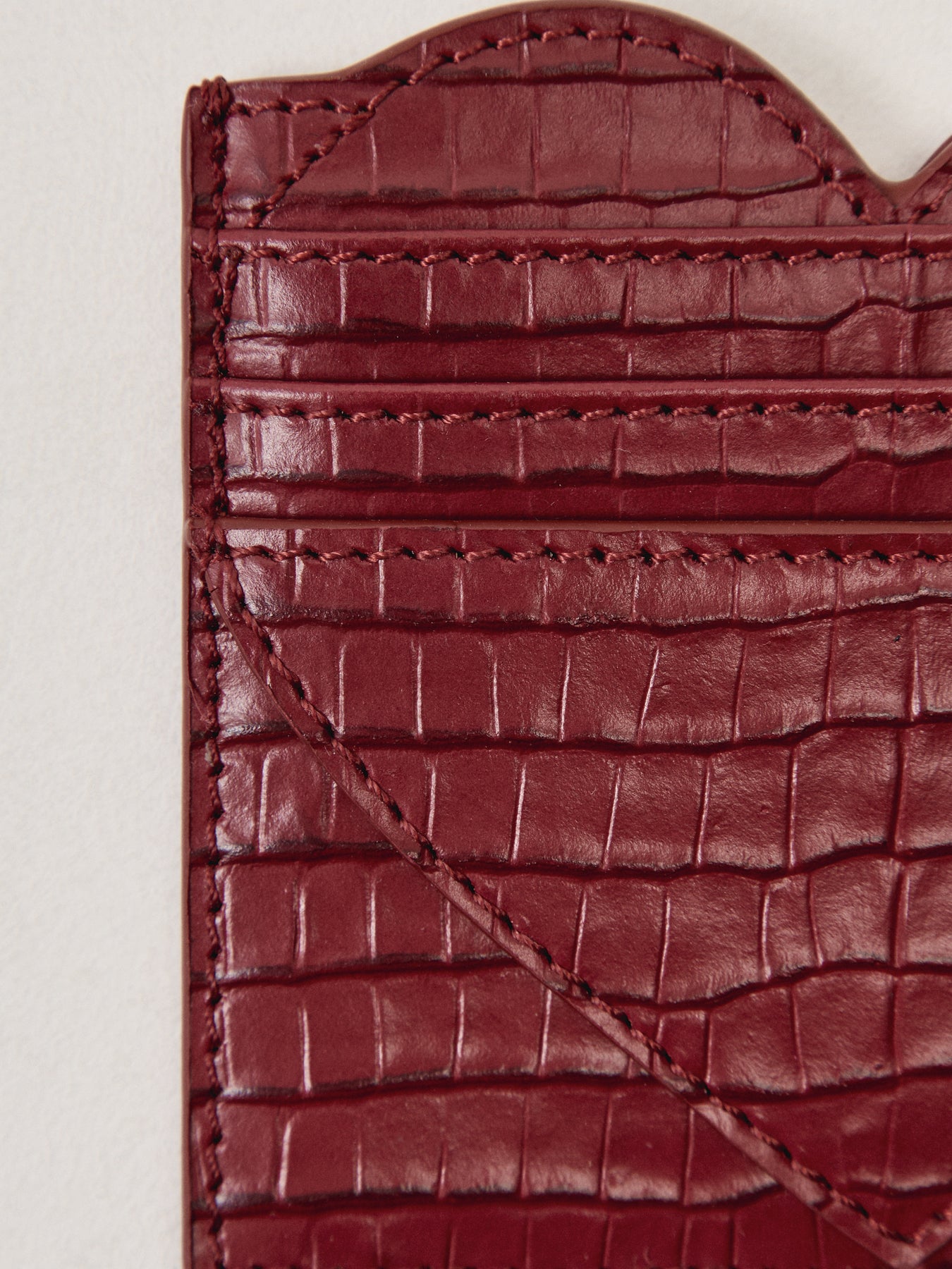 Heart Leather Card Holder