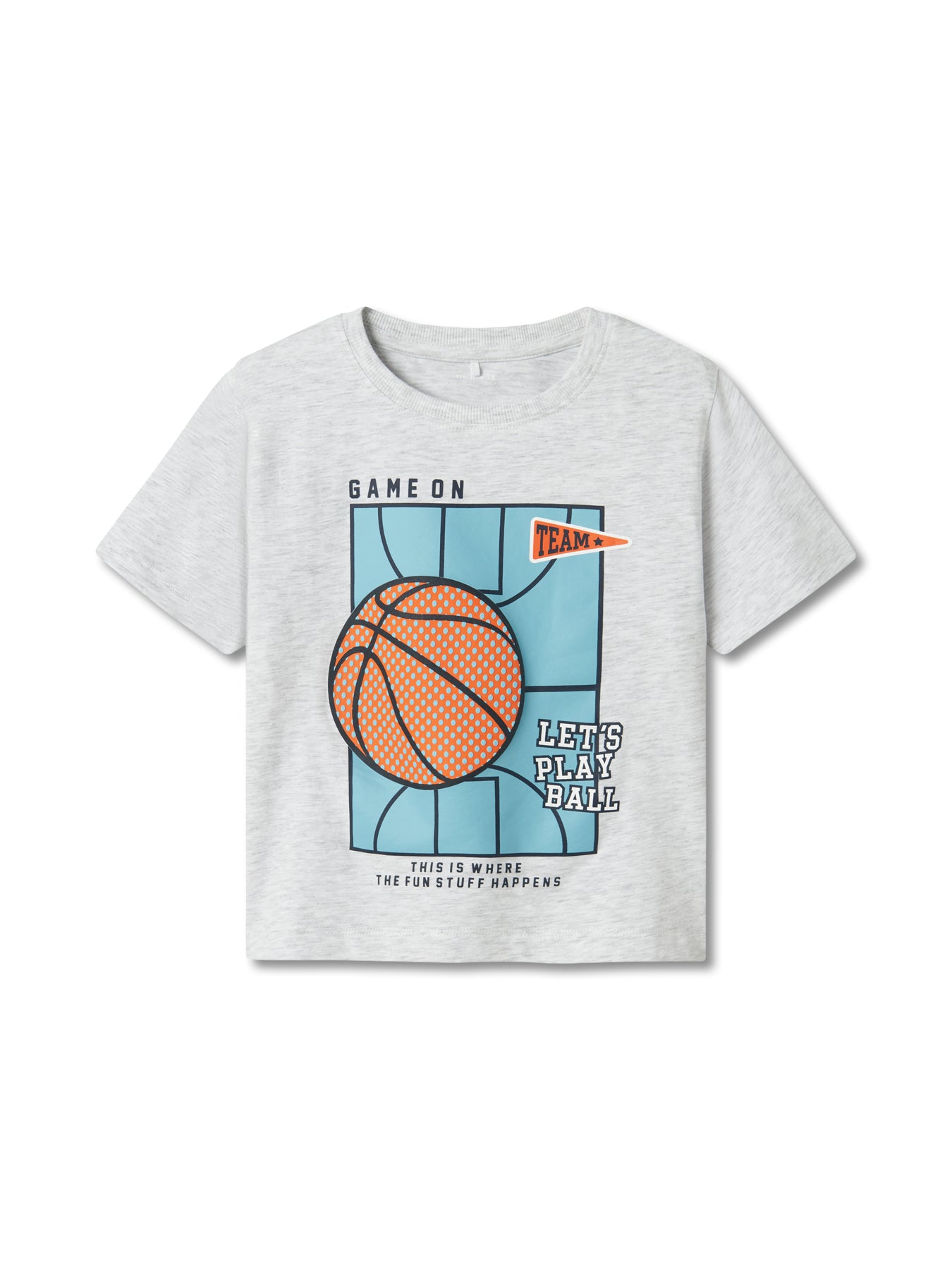 Keith T-Shirt Light Grey