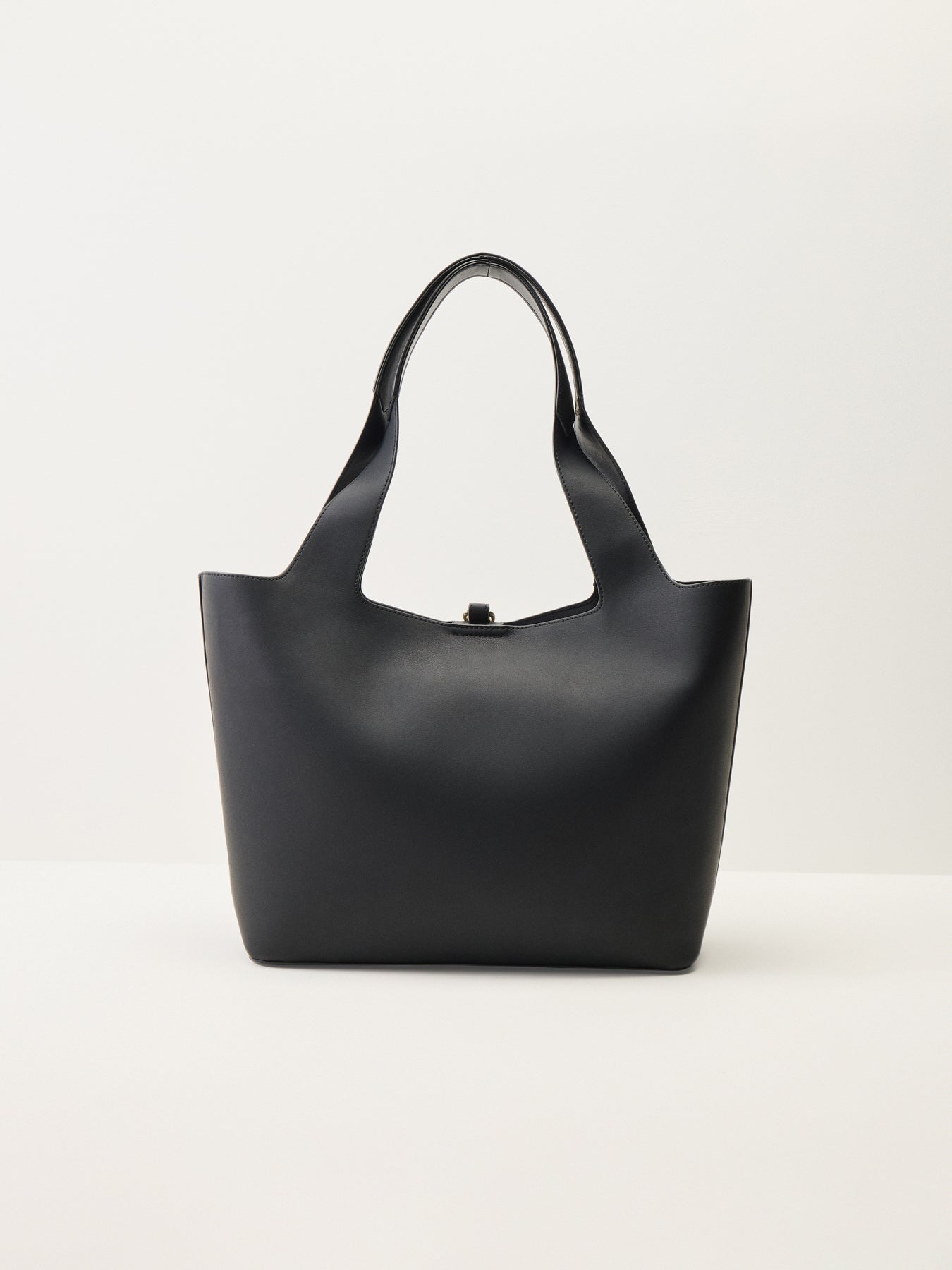 Zipped Up Shoulder Tote