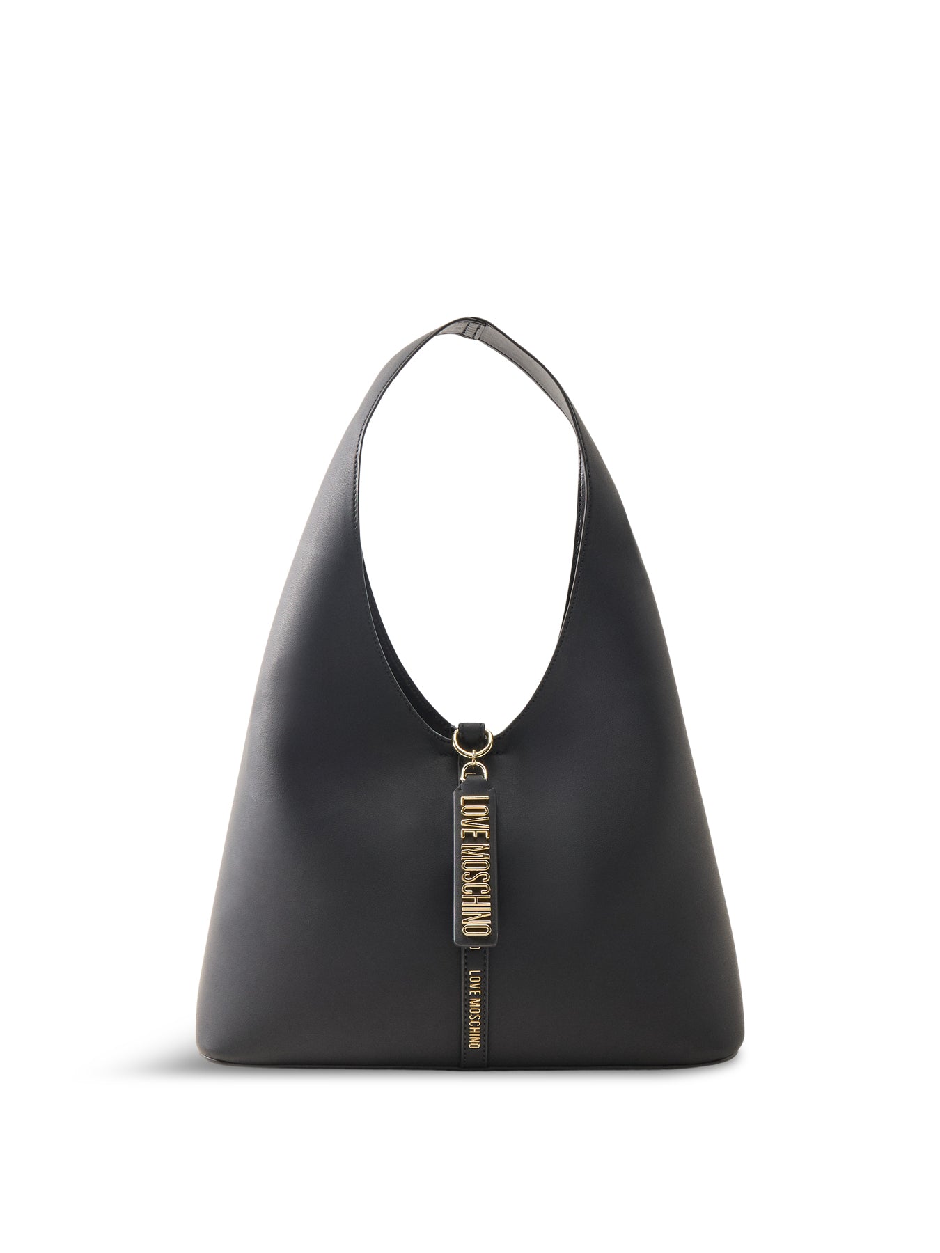 Zipped Hobo Bag Black