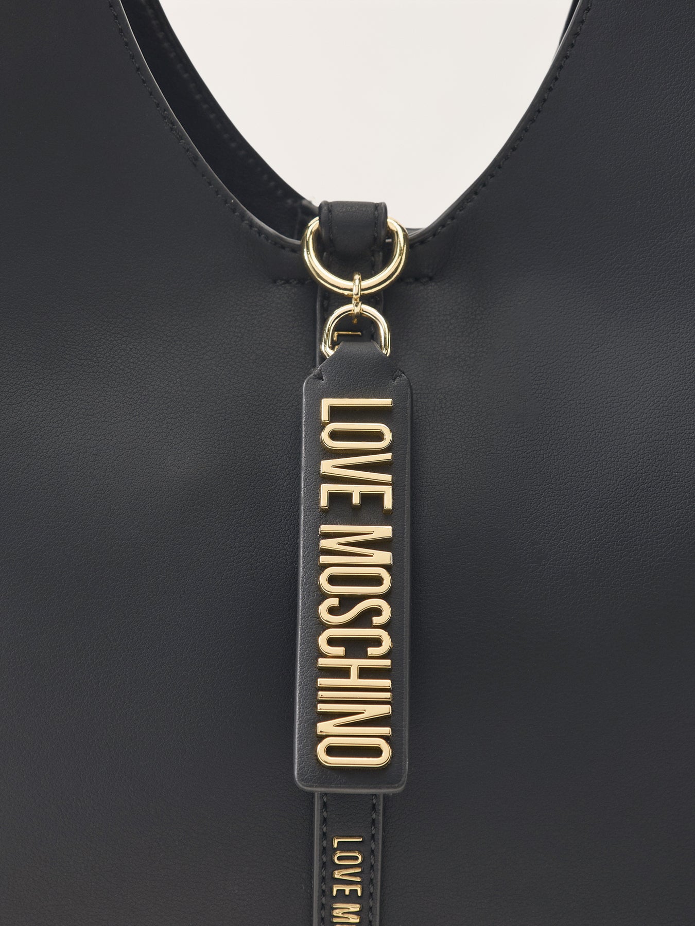 Zipped Hobo Bag Black