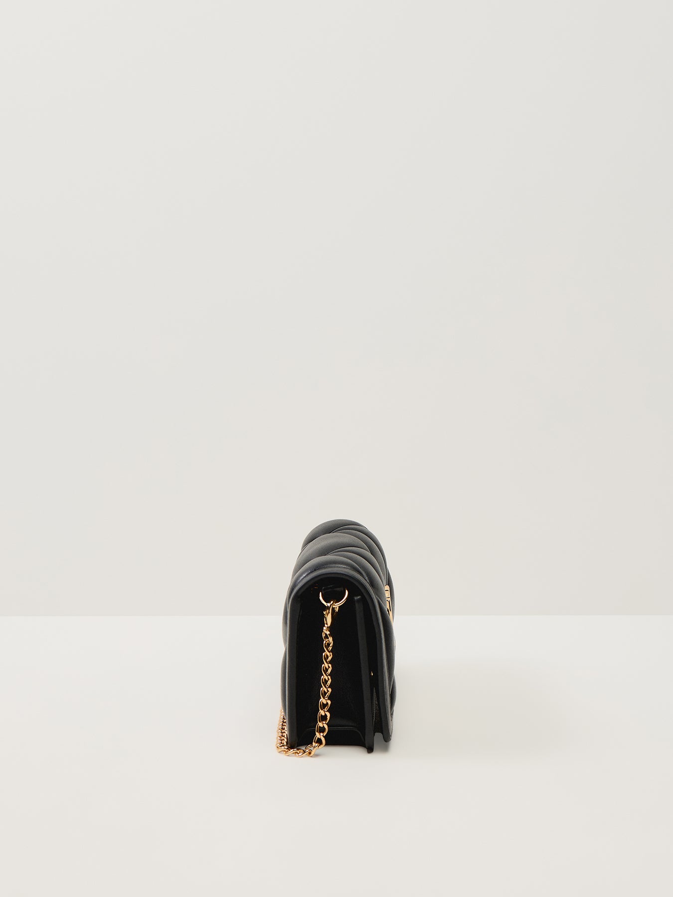 Embossed Quilt Mini Crossbody Wallet