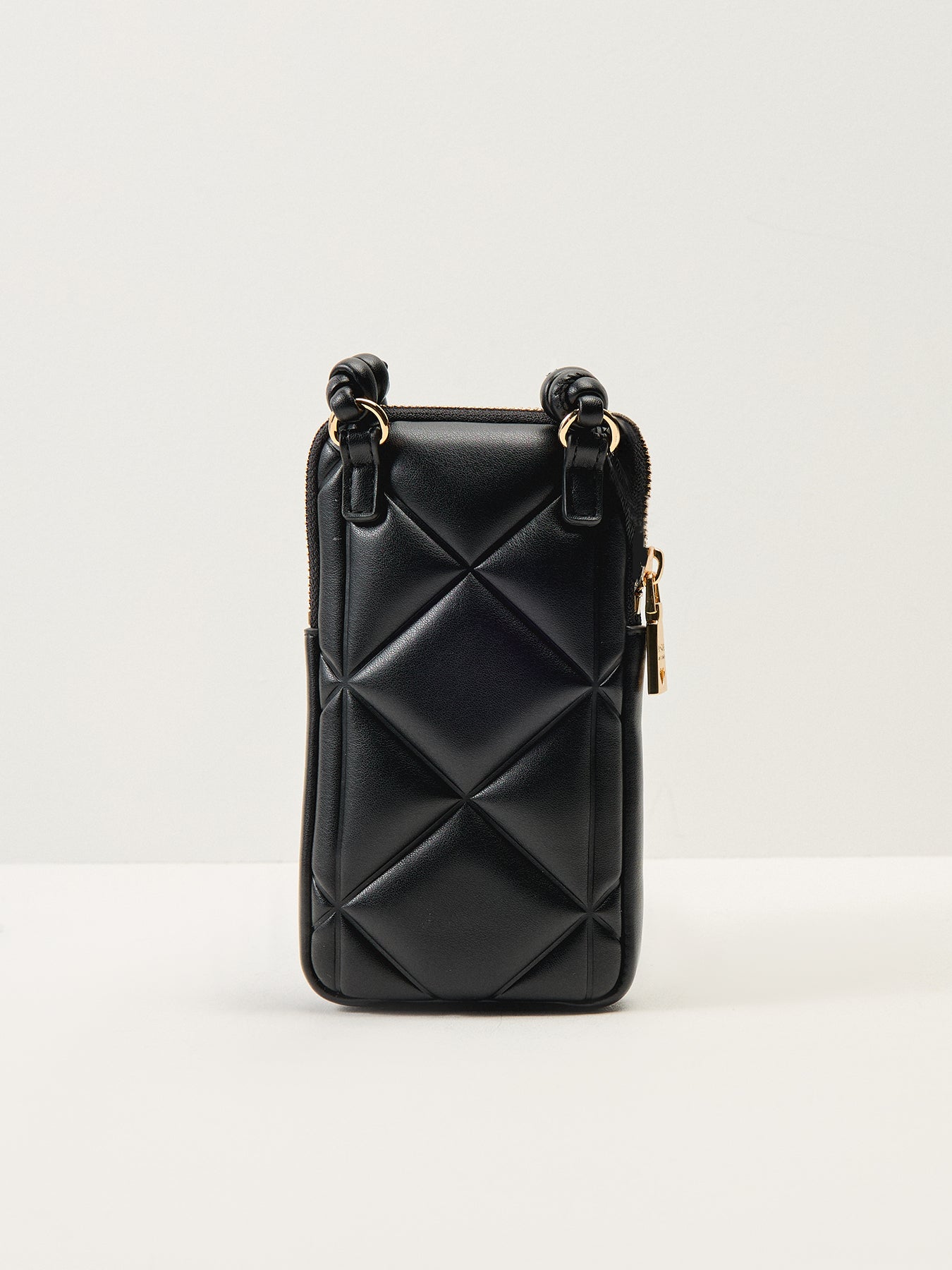 Embossed Quilt Phone Crossbody