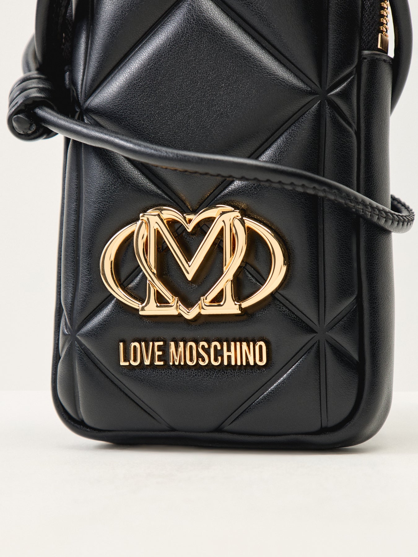 Embossed Quilt Phone Crossbody