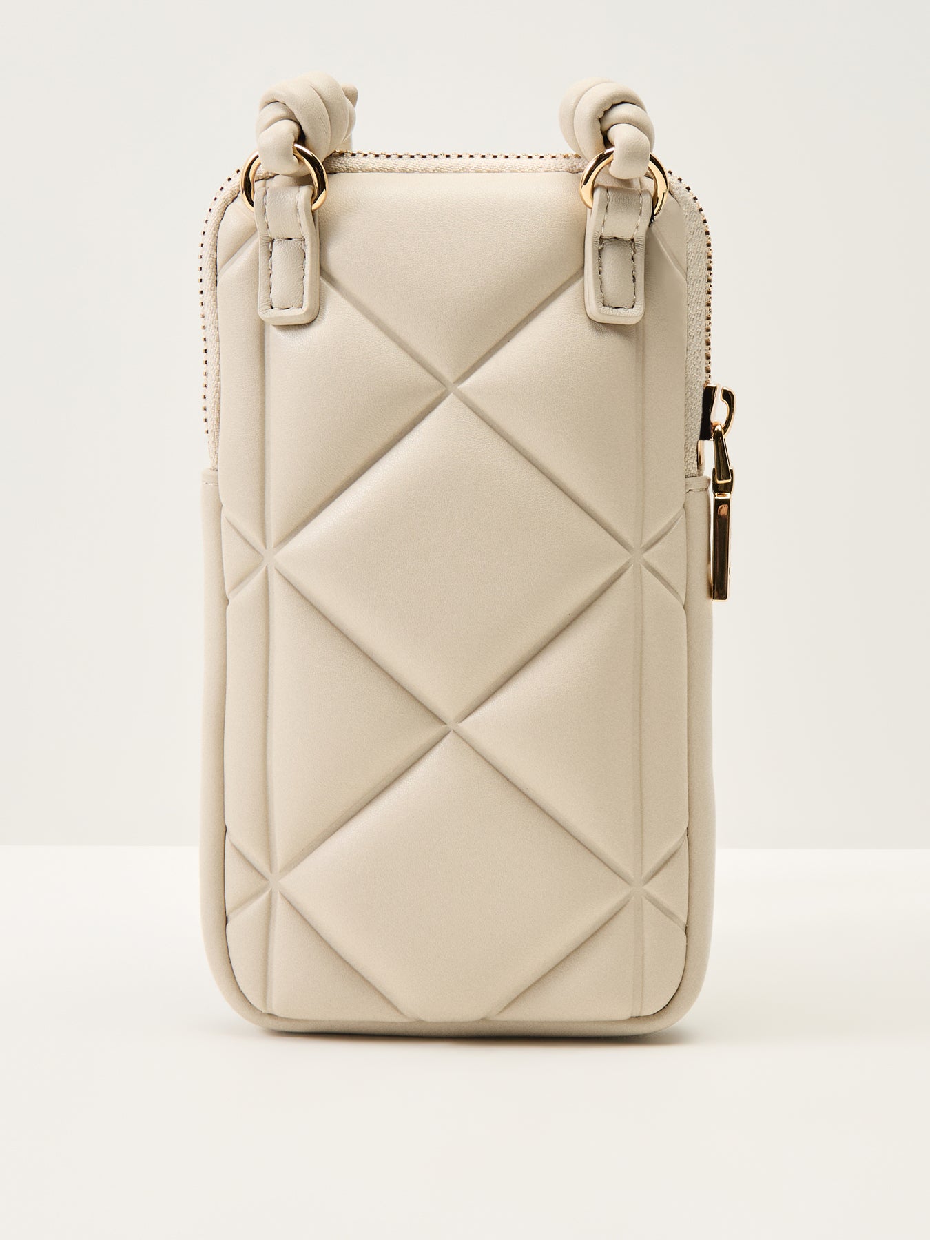 Embossed Quilt Phone Crossbody