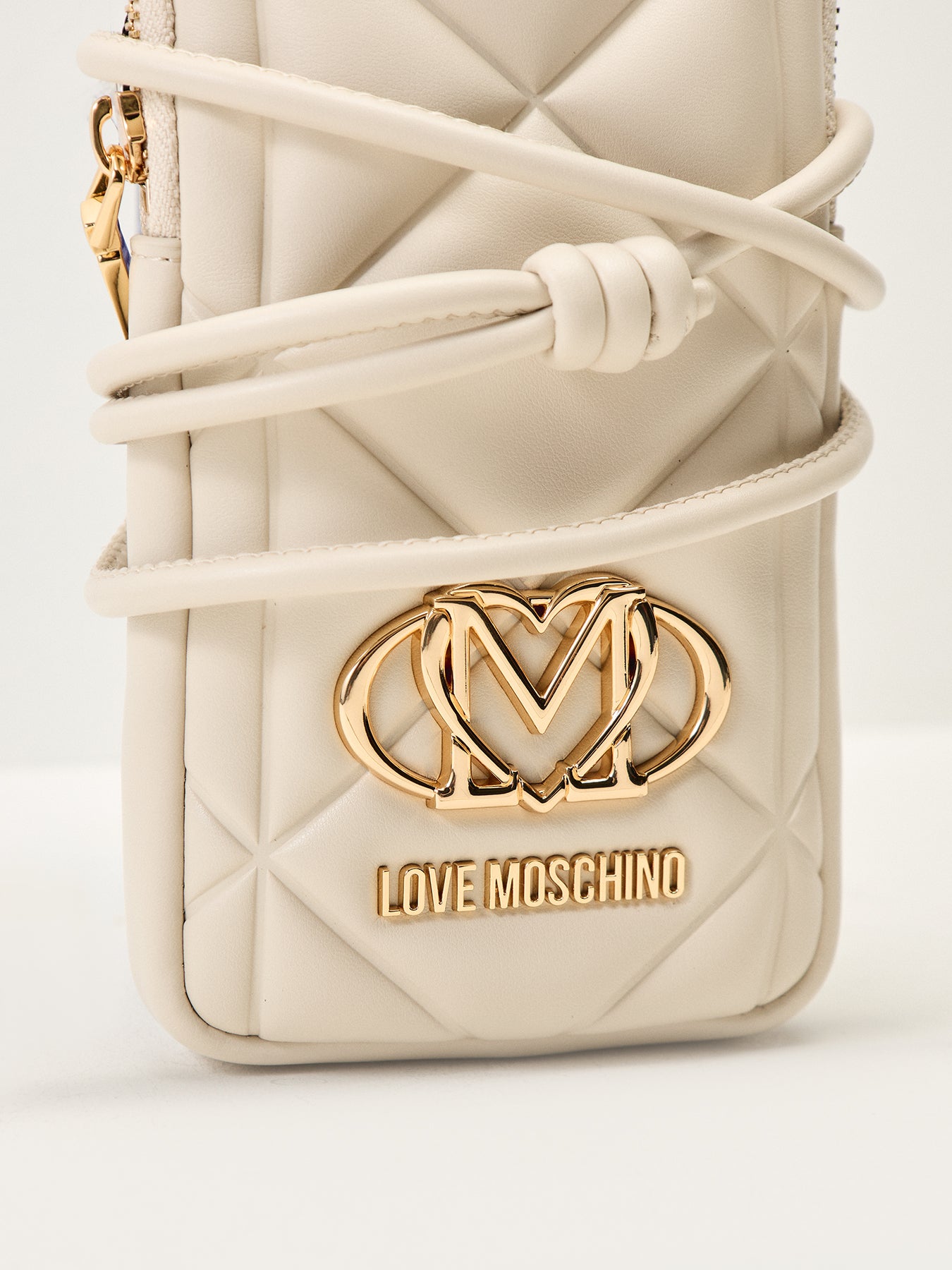 Embossed Quilt Phone Crossbody