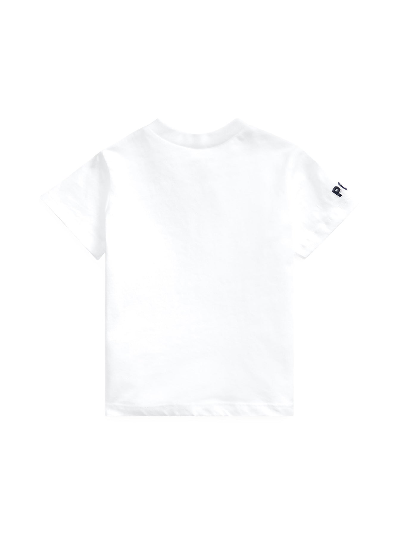 Knitted T-Shirt Bear White Cotton