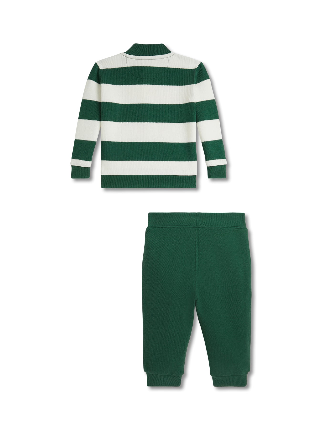 Knit 2 Piece Clothing Set Green