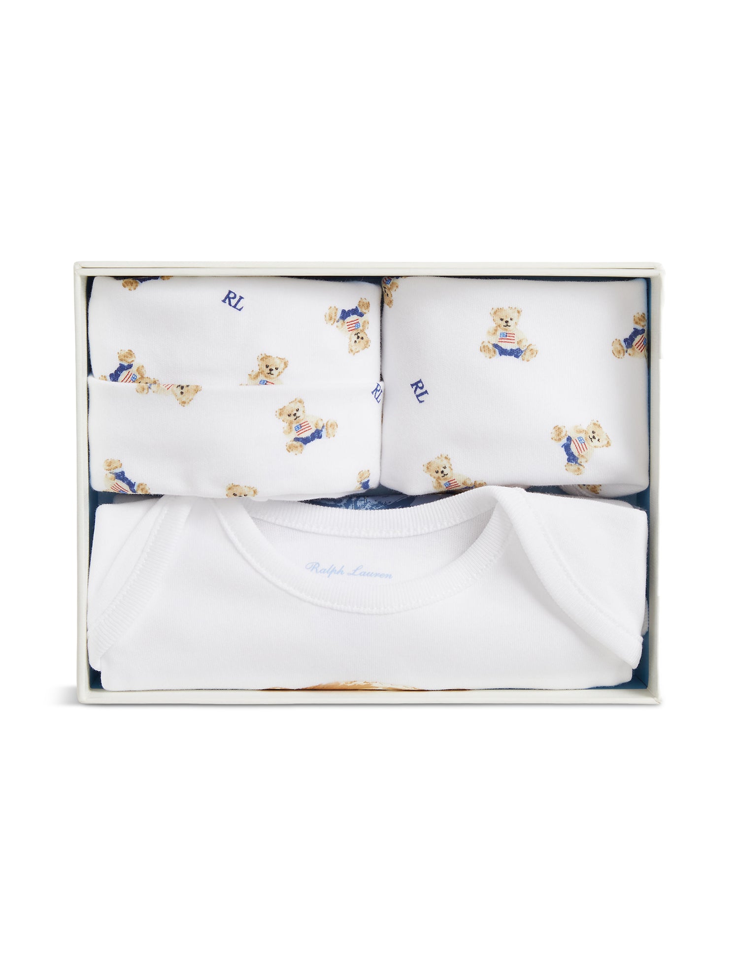 Knit Gift Box Set White Multi