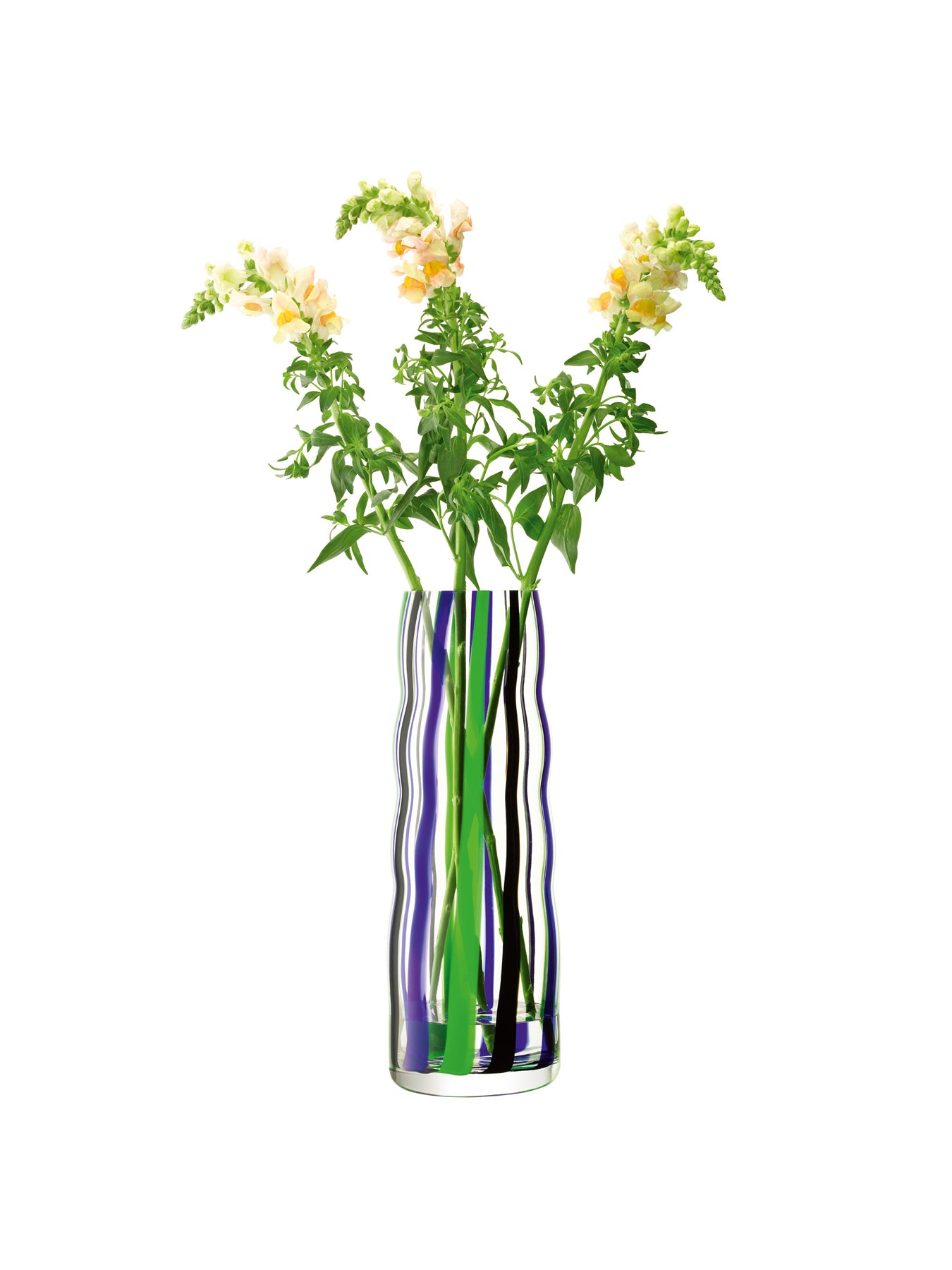 Folk Vase 42cm Blue