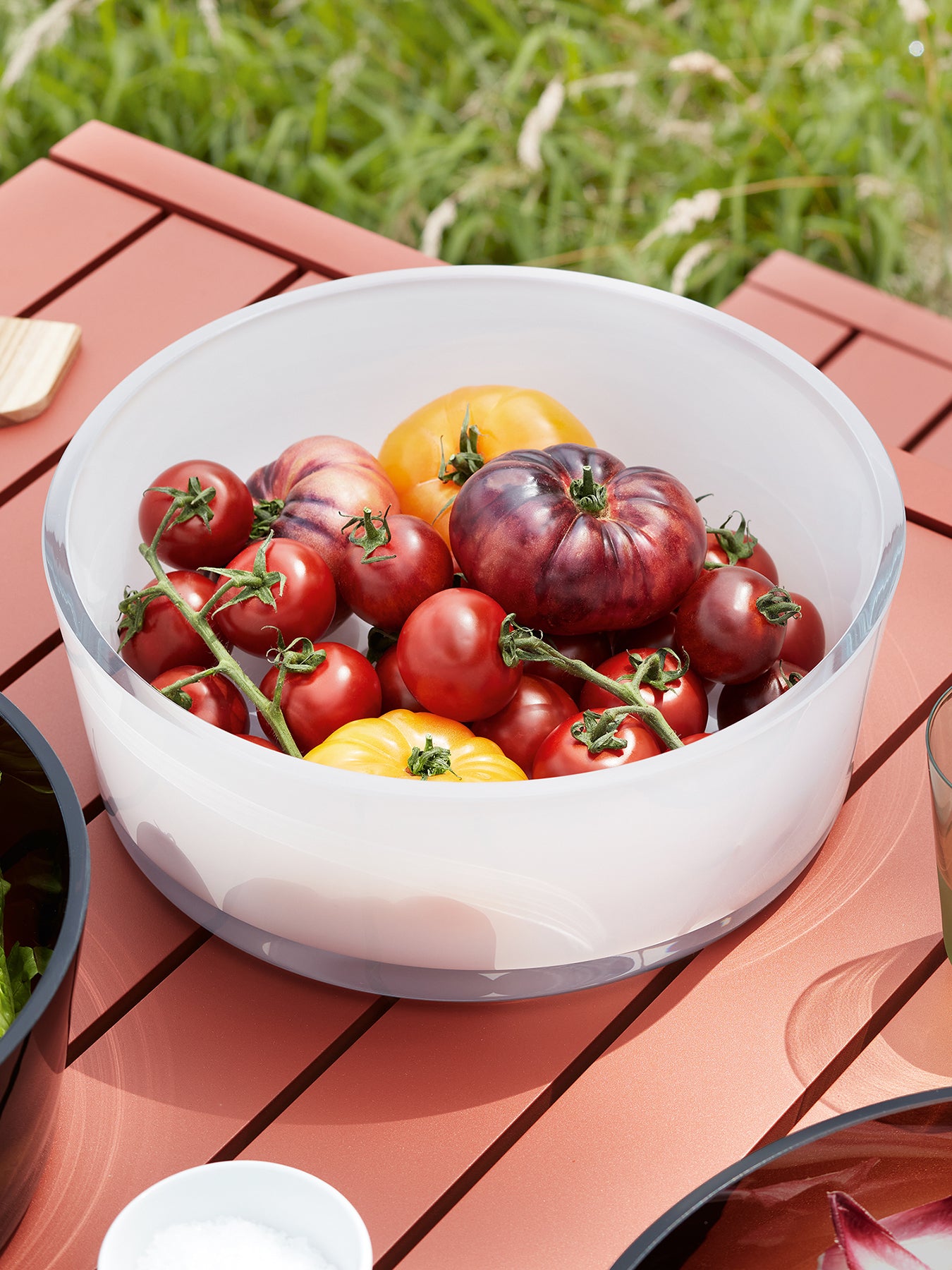 Collective Glass Bowl White