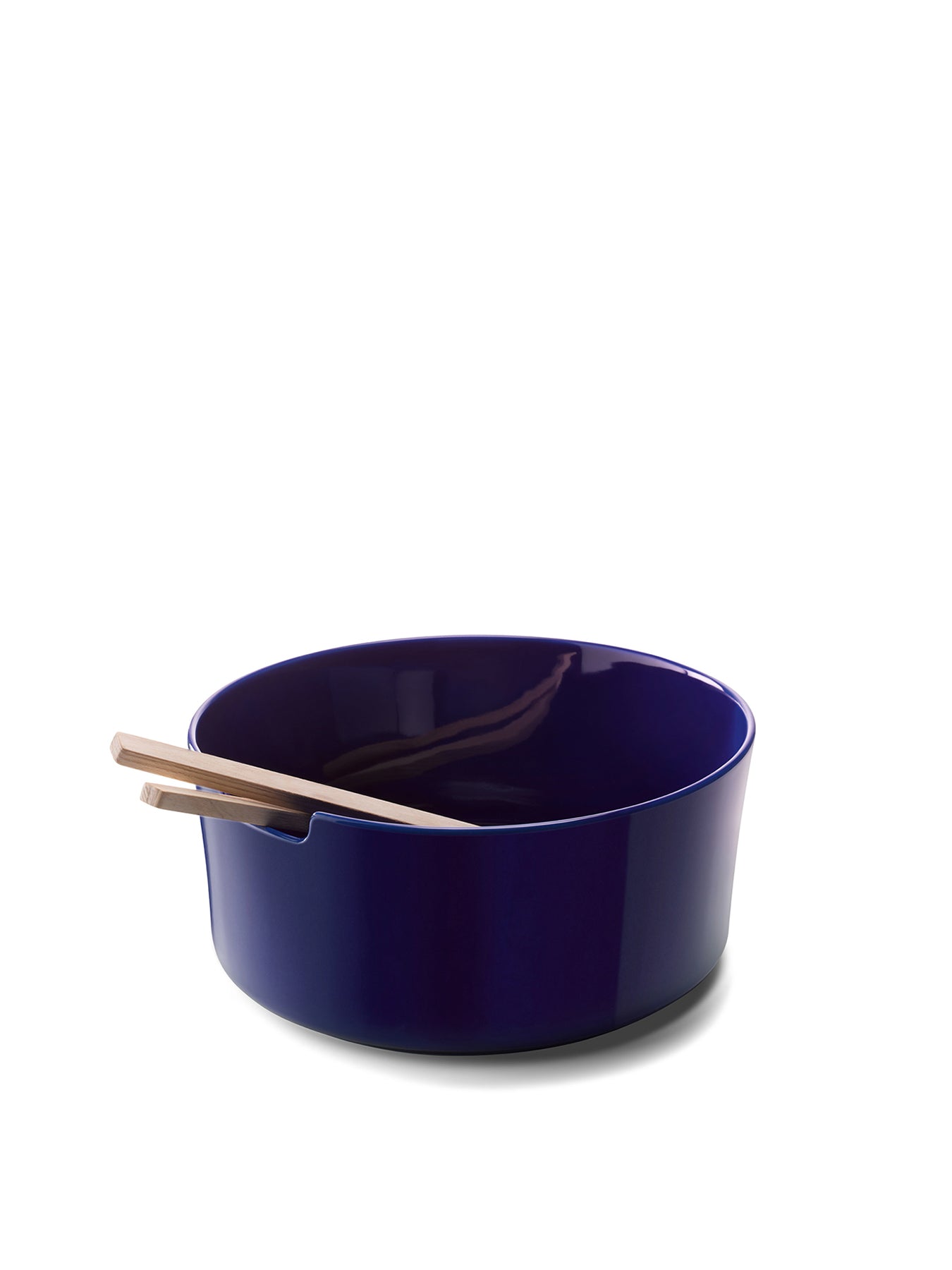 Collective Salad Bowl and Ash Servers Cobalt