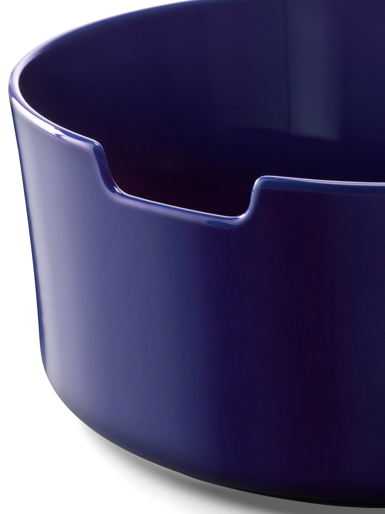 Collective Salad Bowl and Ash Servers Cobalt