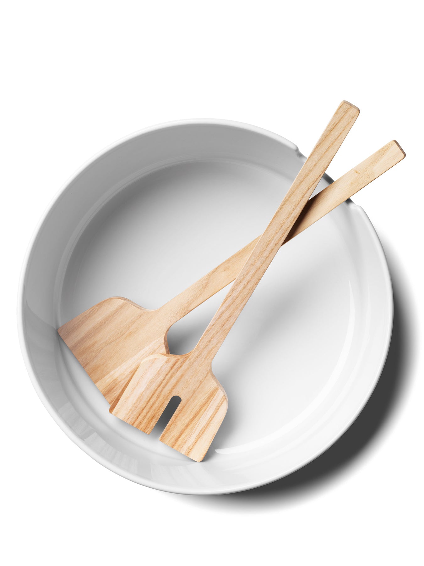 Collective Salad Bowl Servers White