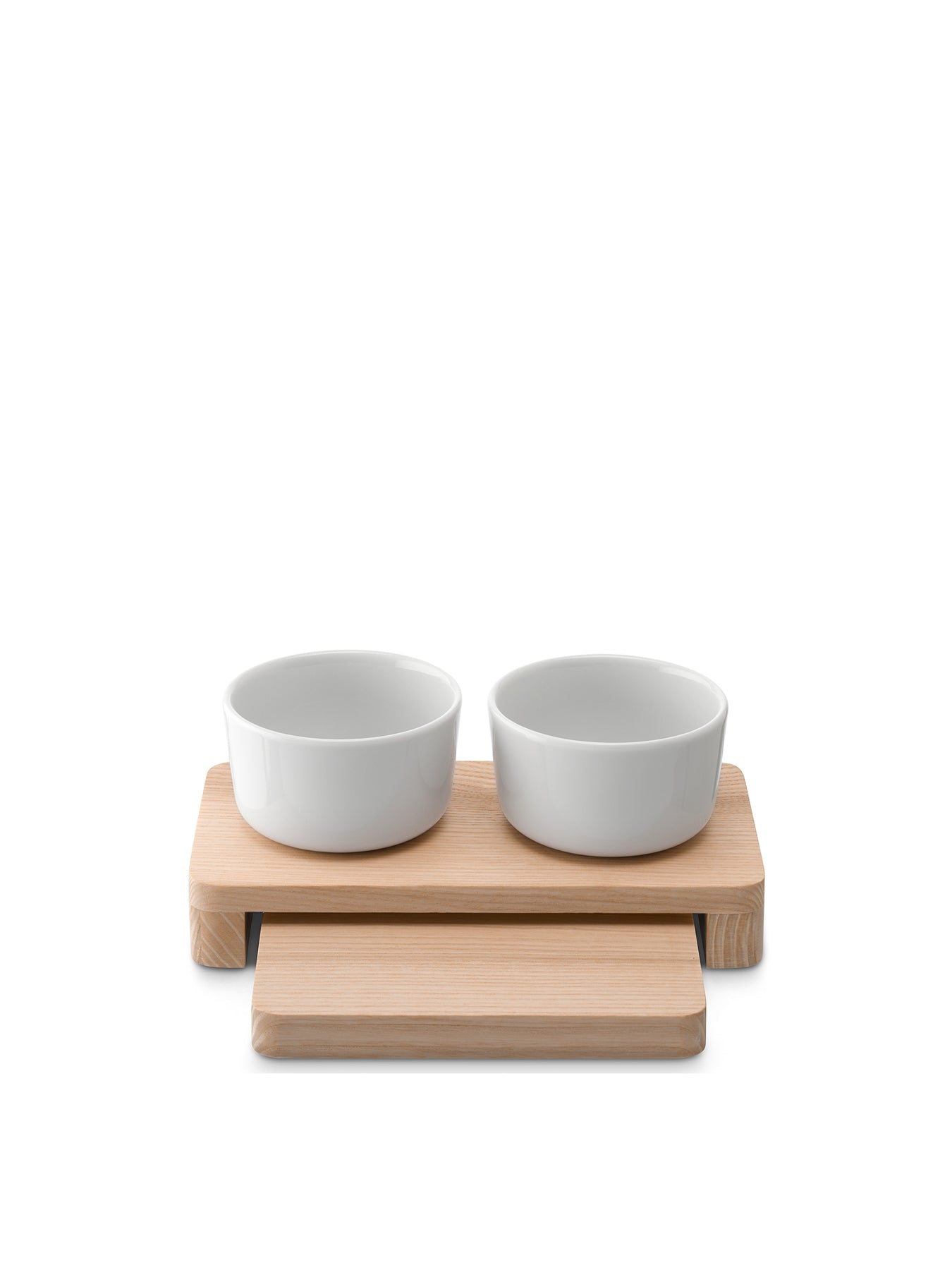 Collective Serving Set L19.5cm x W16cm x H8cm White