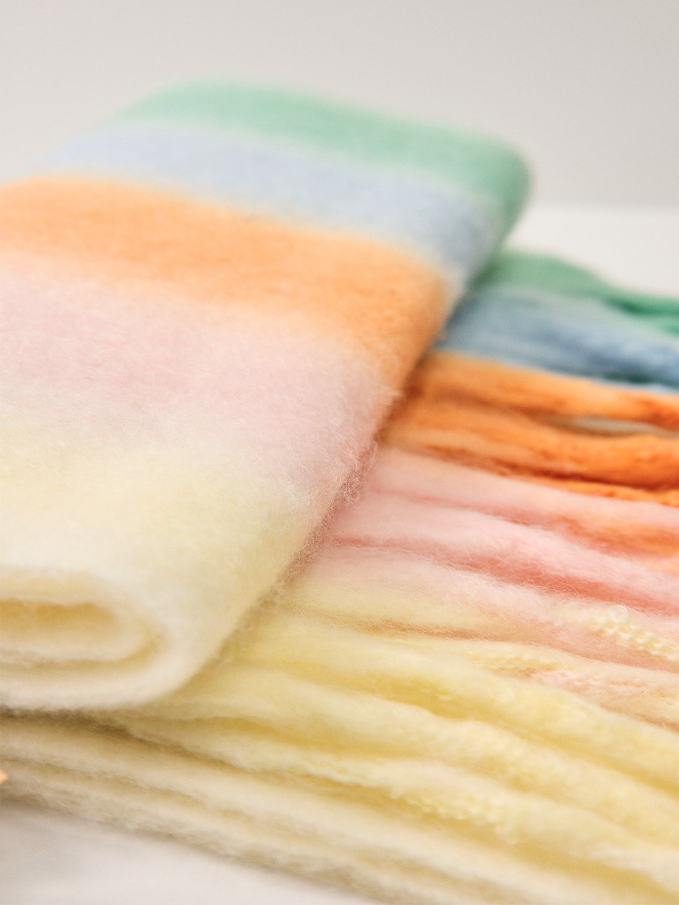 Jose Stripe Scarf Green