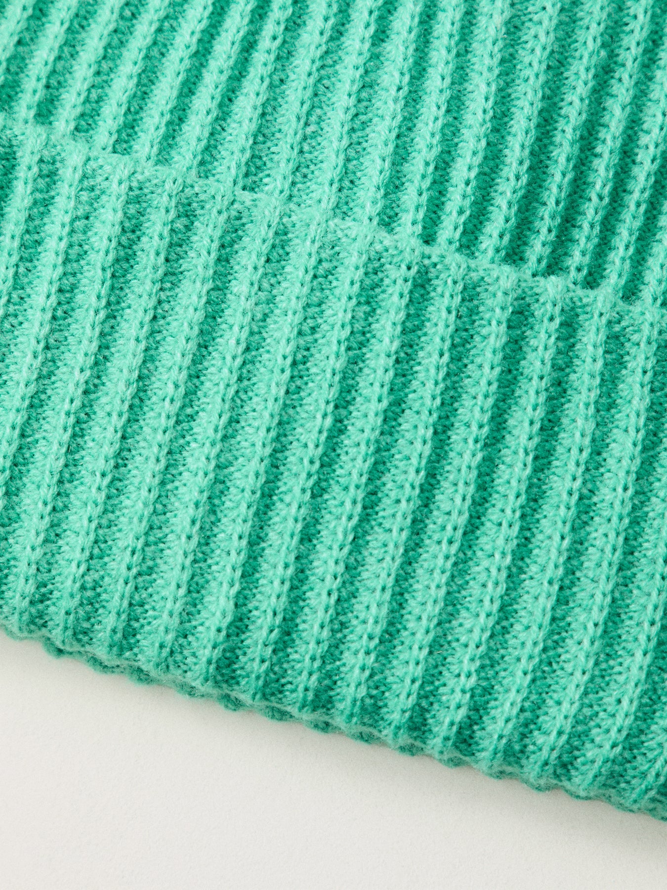 Hexo Rib Beanie Green