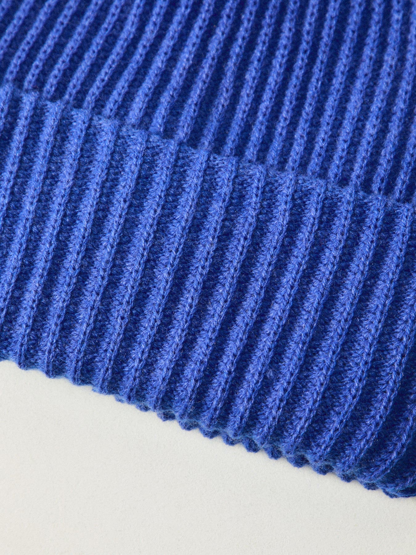 Hexo Rib Beanie Blue